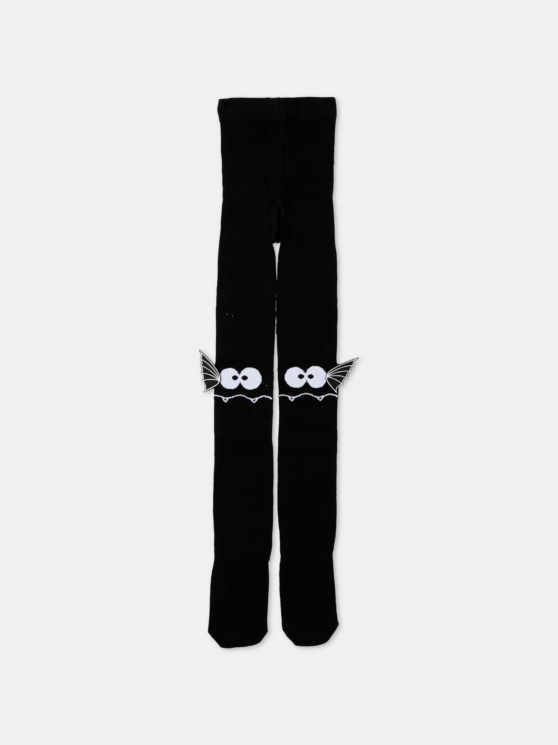 Collant neri per bambina,Stella Mccartney Kids,TZ0B50 Z0794 930