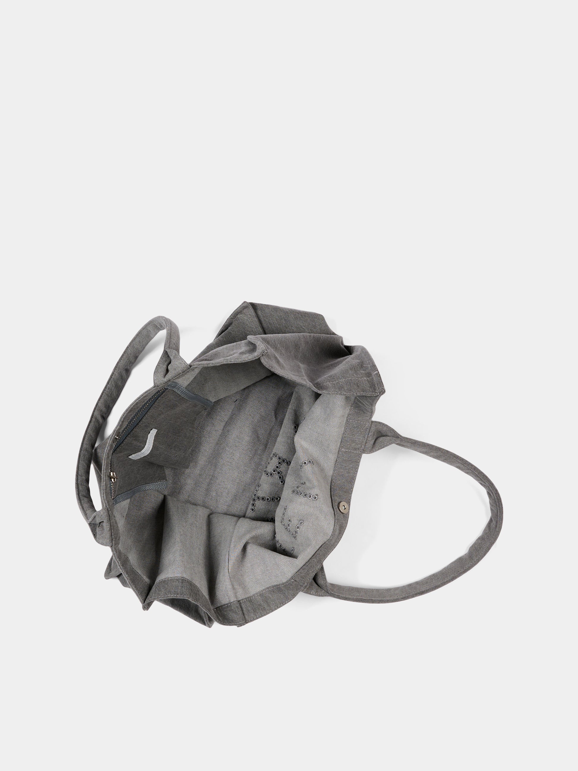 Borsa grigia per bambina con logo,Stella Mccartney Kids,TZ0D08 Z4162 909