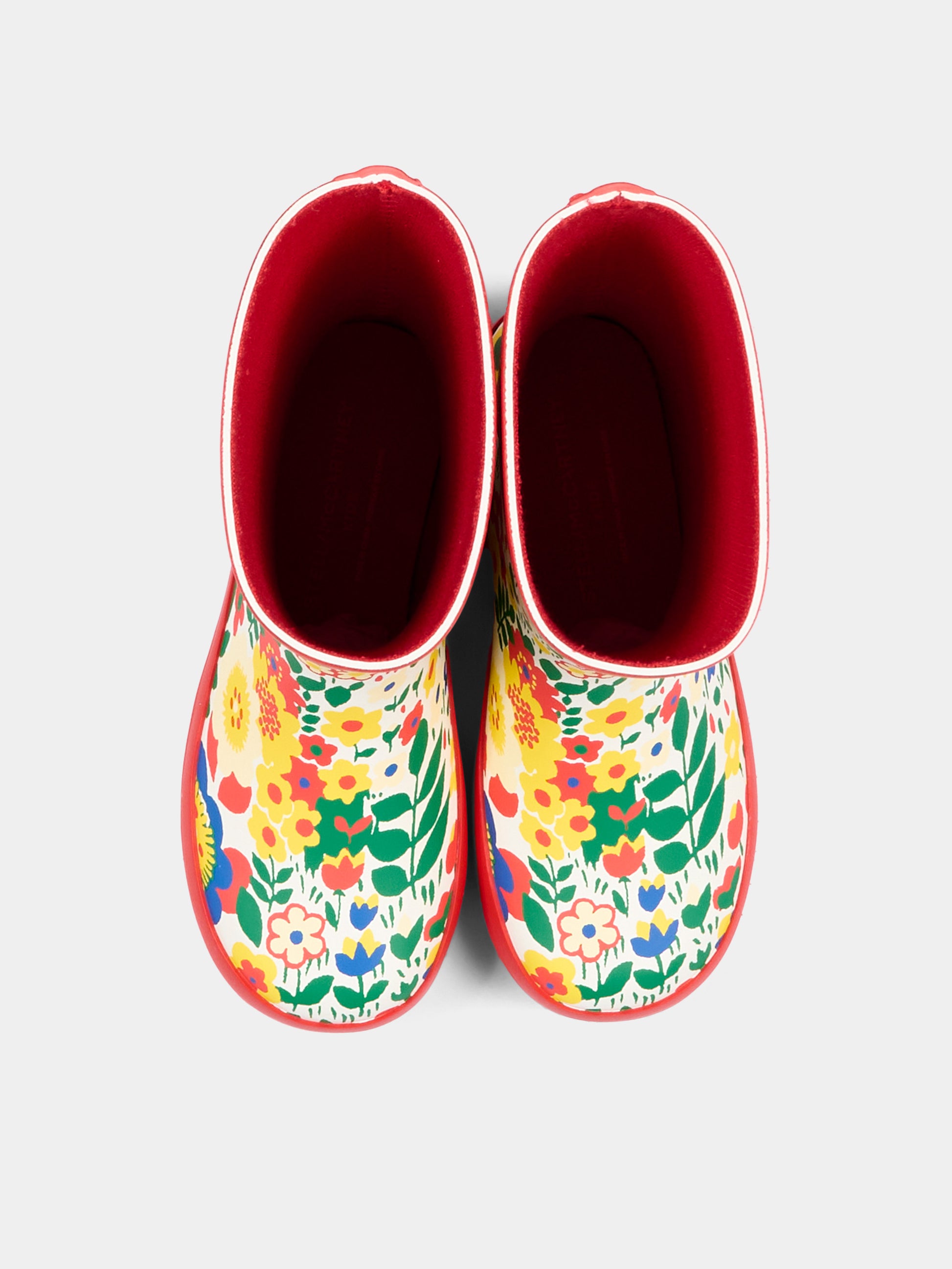 Stivali pioggia multicolor per bambina,Stella Mccartney Kids,TZ0C26 Z4082 999MC