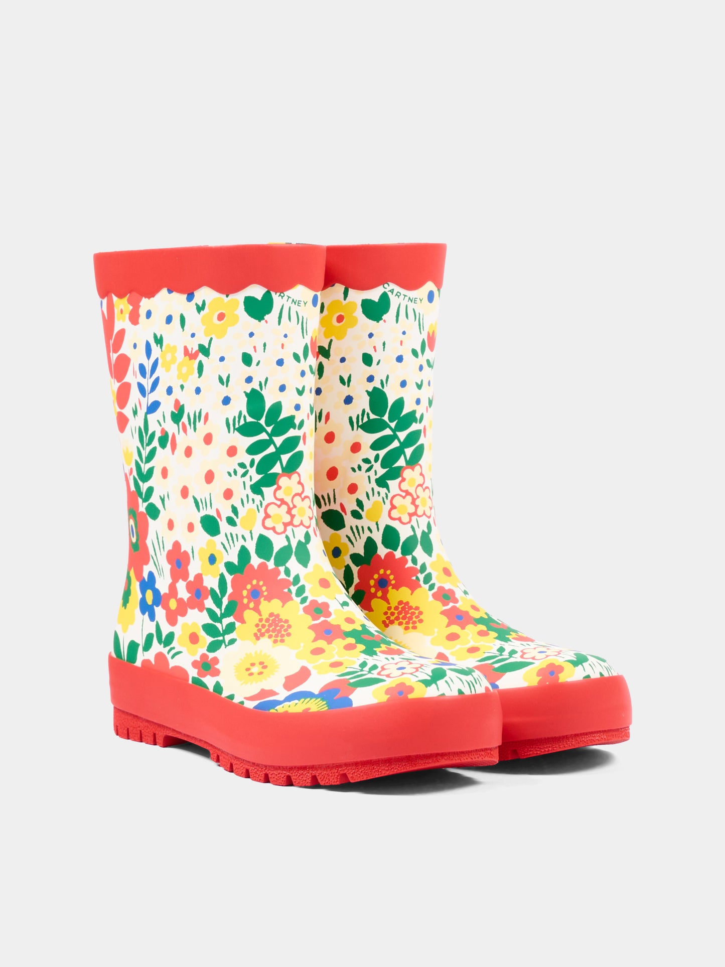 Stivali pioggia multicolor per bambina,Stella Mccartney Kids,TZ0C26 Z4082 999MC