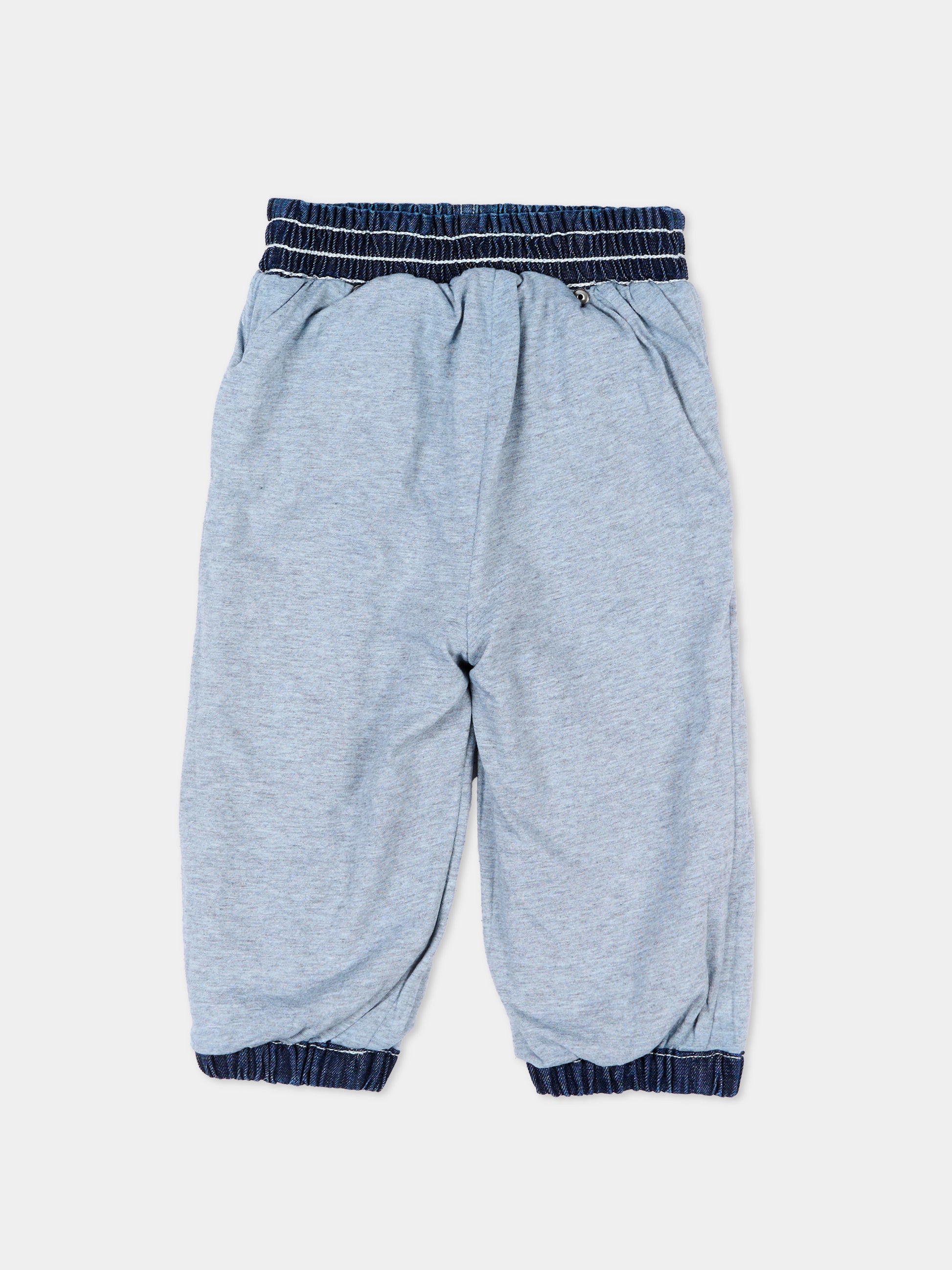 Jeans denim per neonato con stampe,Stella Mccartney Kids,TZ6390 Z0522 664