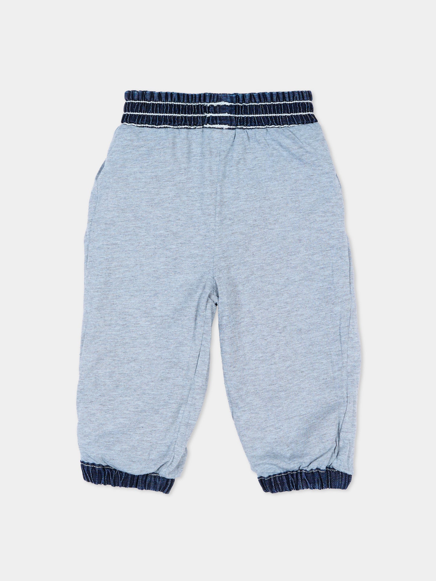 Jeans denim per neonato con stampe,Stella Mccartney Kids,TZ6390 Z0522 664