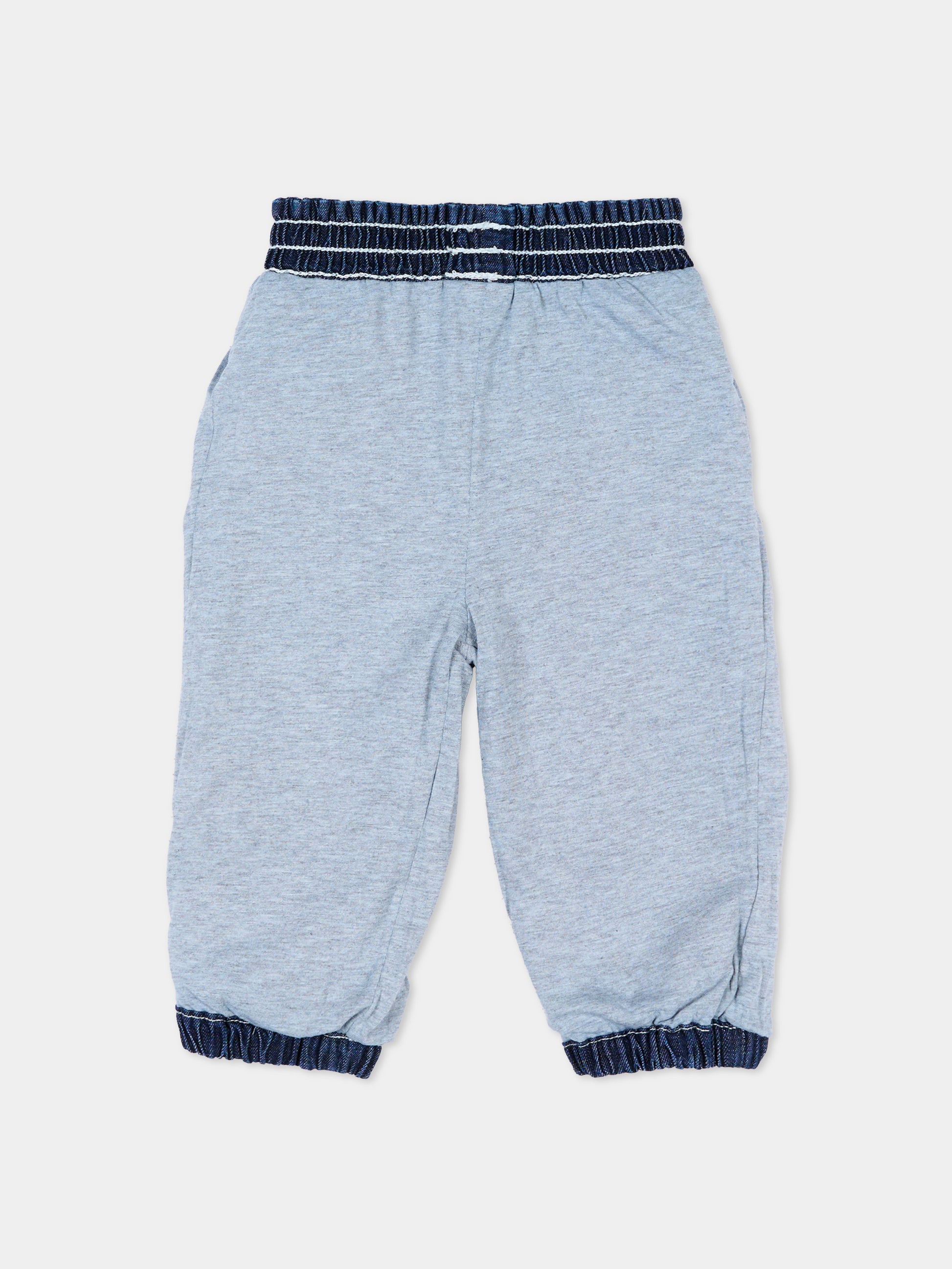 Jeans denim per neonato con stampe,Stella Mccartney Kids,TZ6390 Z0522 664