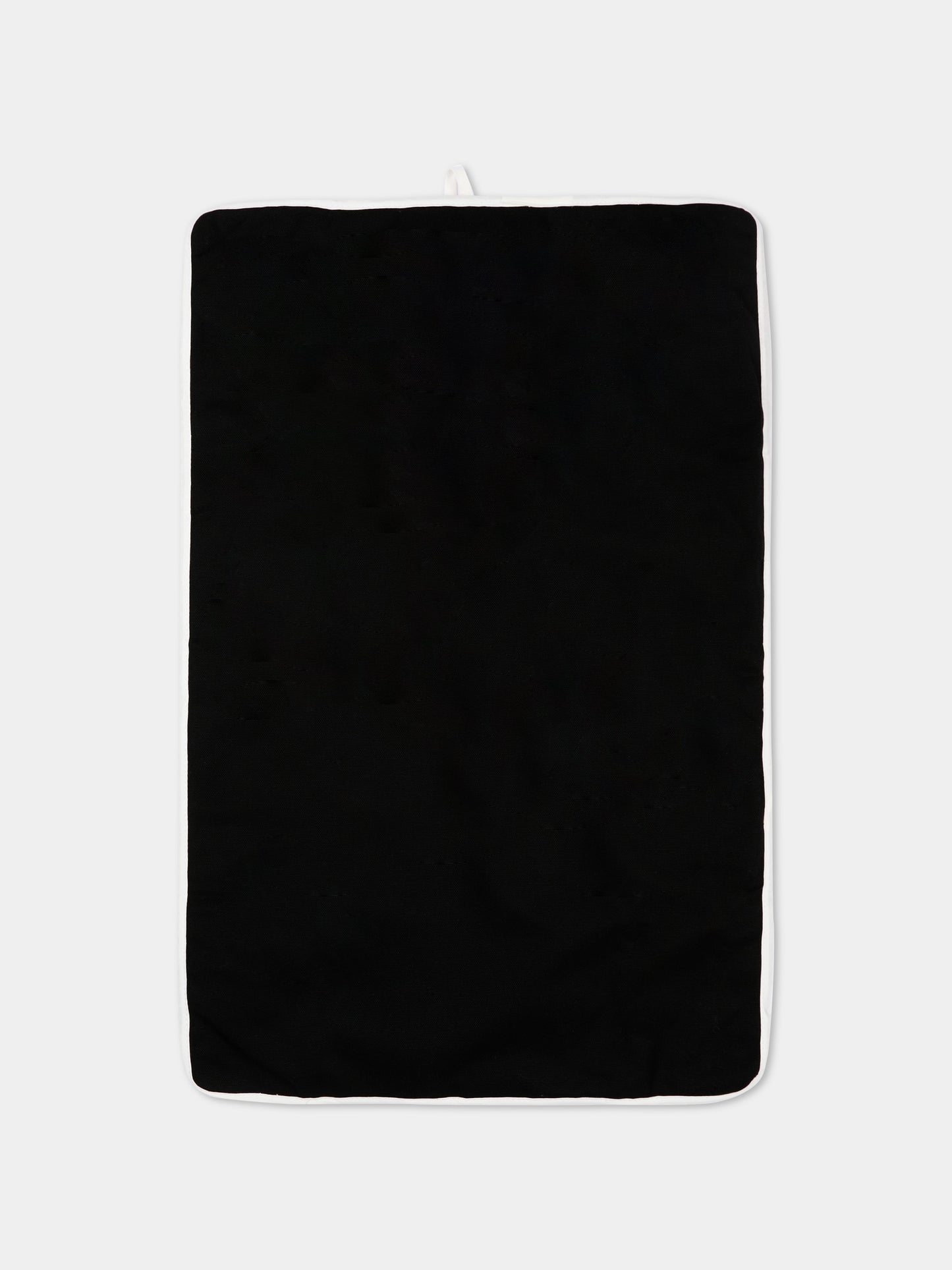 Borsa mamma nera per neonati con logo,Balmain Kids,BZ0508 Z0042 930BC