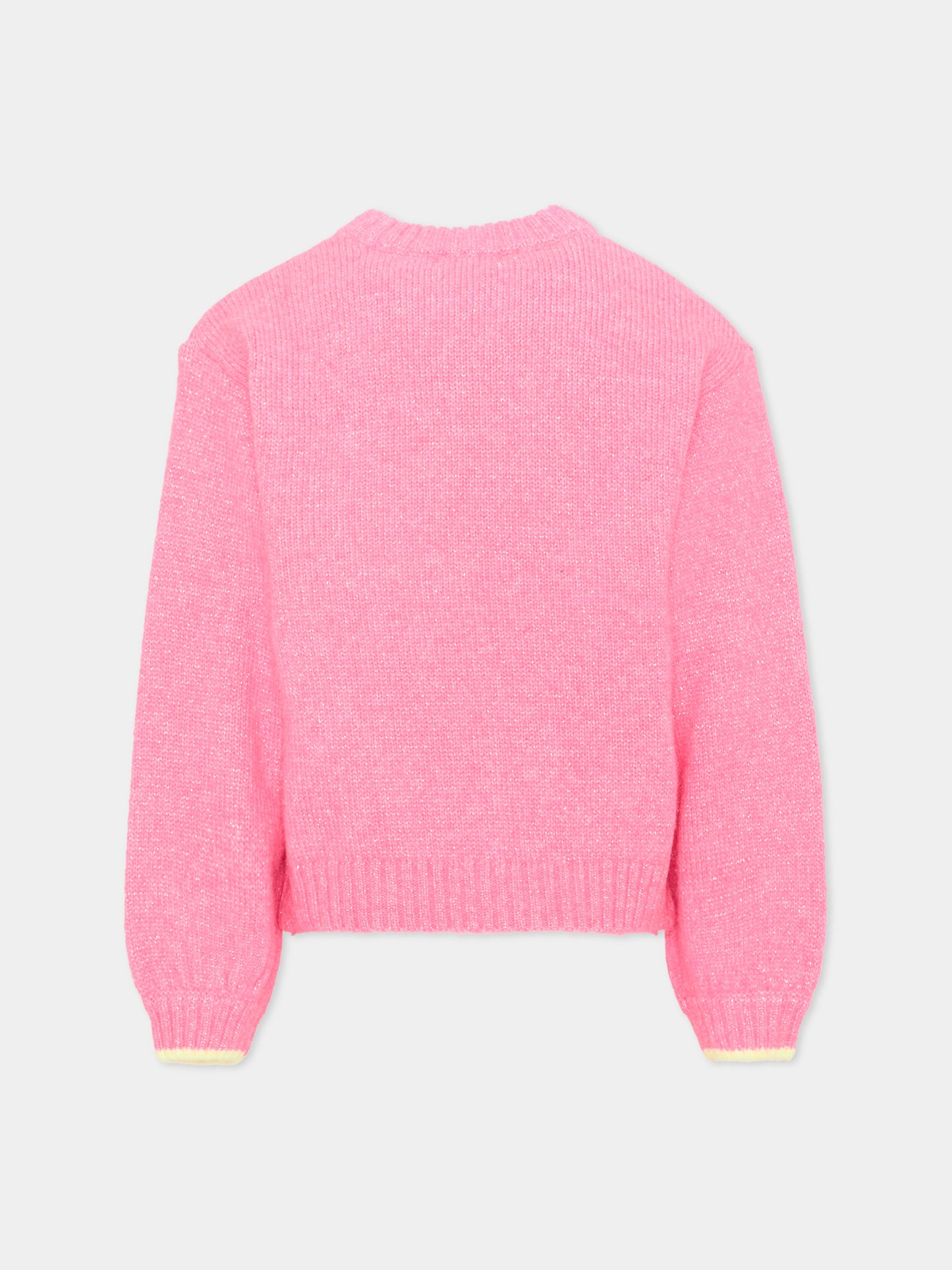Maglione rosa per bambina,Billieblush,U22467 47A