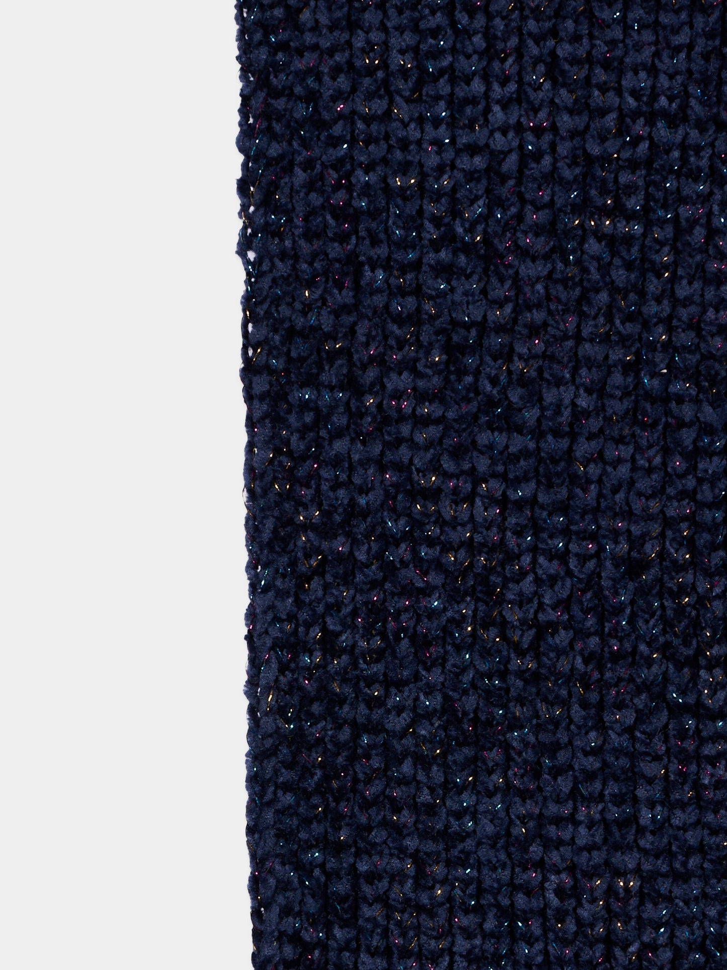 Sciarpa blu per bambina con logo,Billieblush,U22519 85T