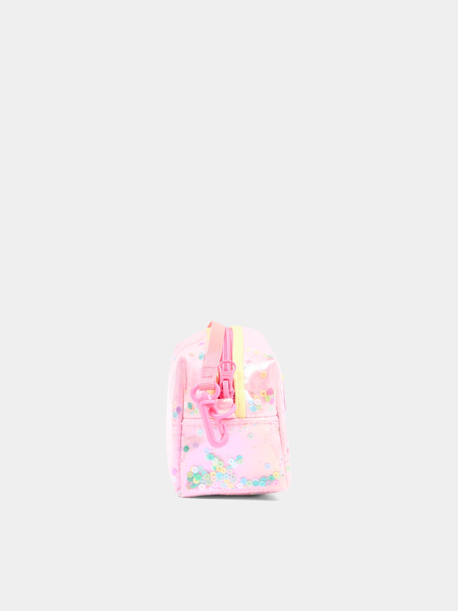 Pochette rosa per bambina con logo,Billieblush,U22528 47A