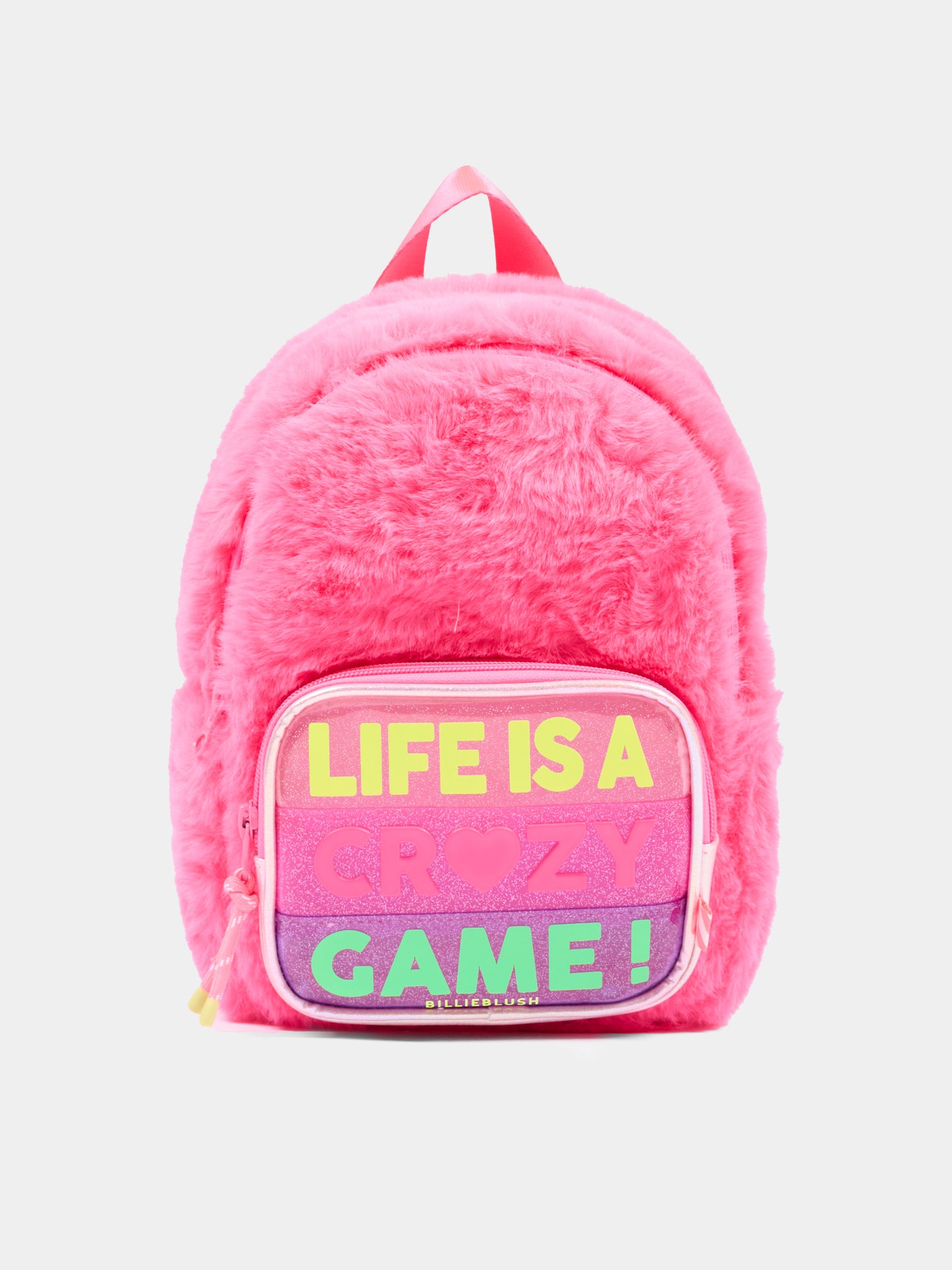 Zaino rosa per bambina con patch,Billieblush,U22534 47A