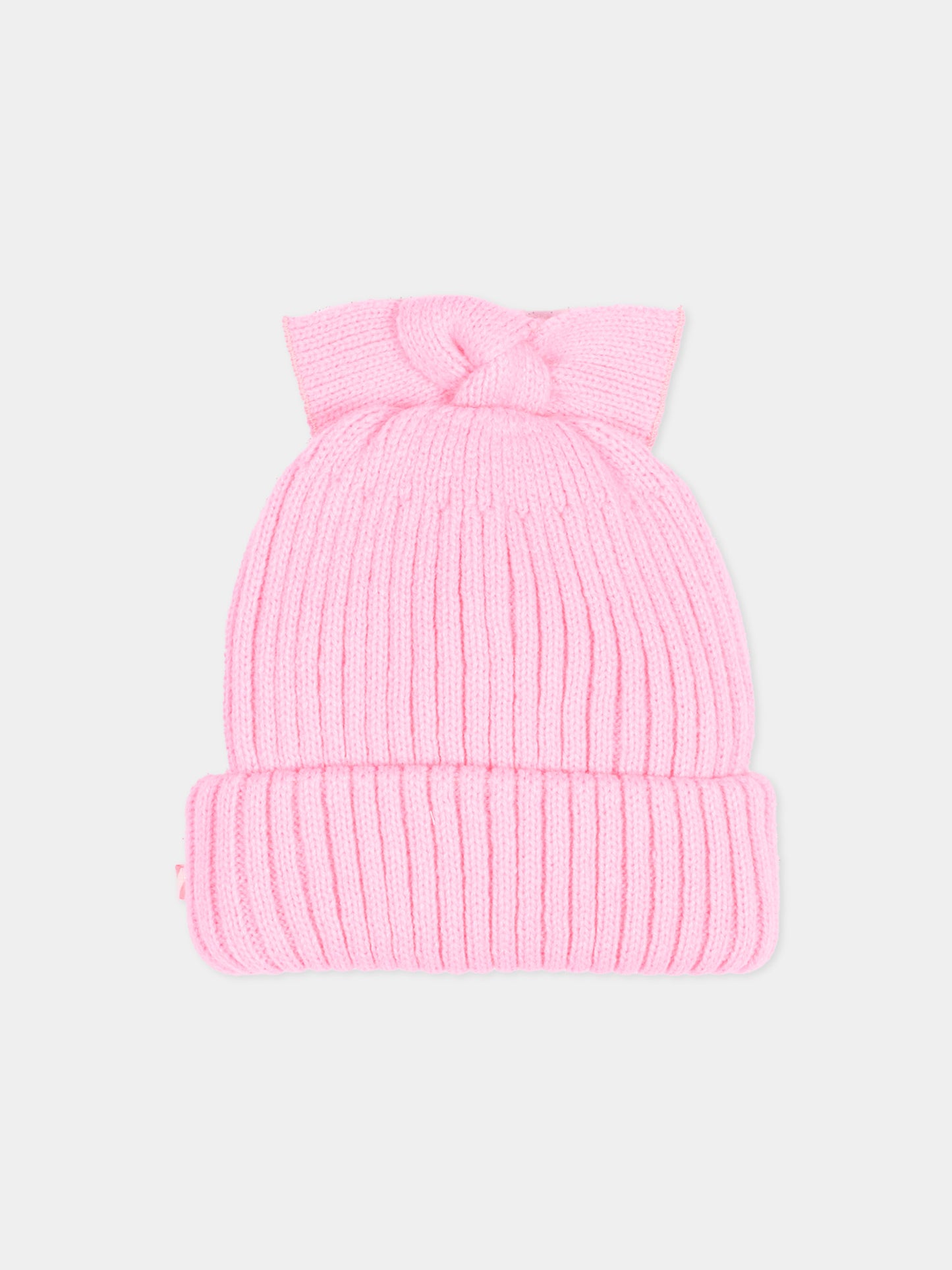 Berretto rosa per neonata con cuore,Billieblush,U22543 462