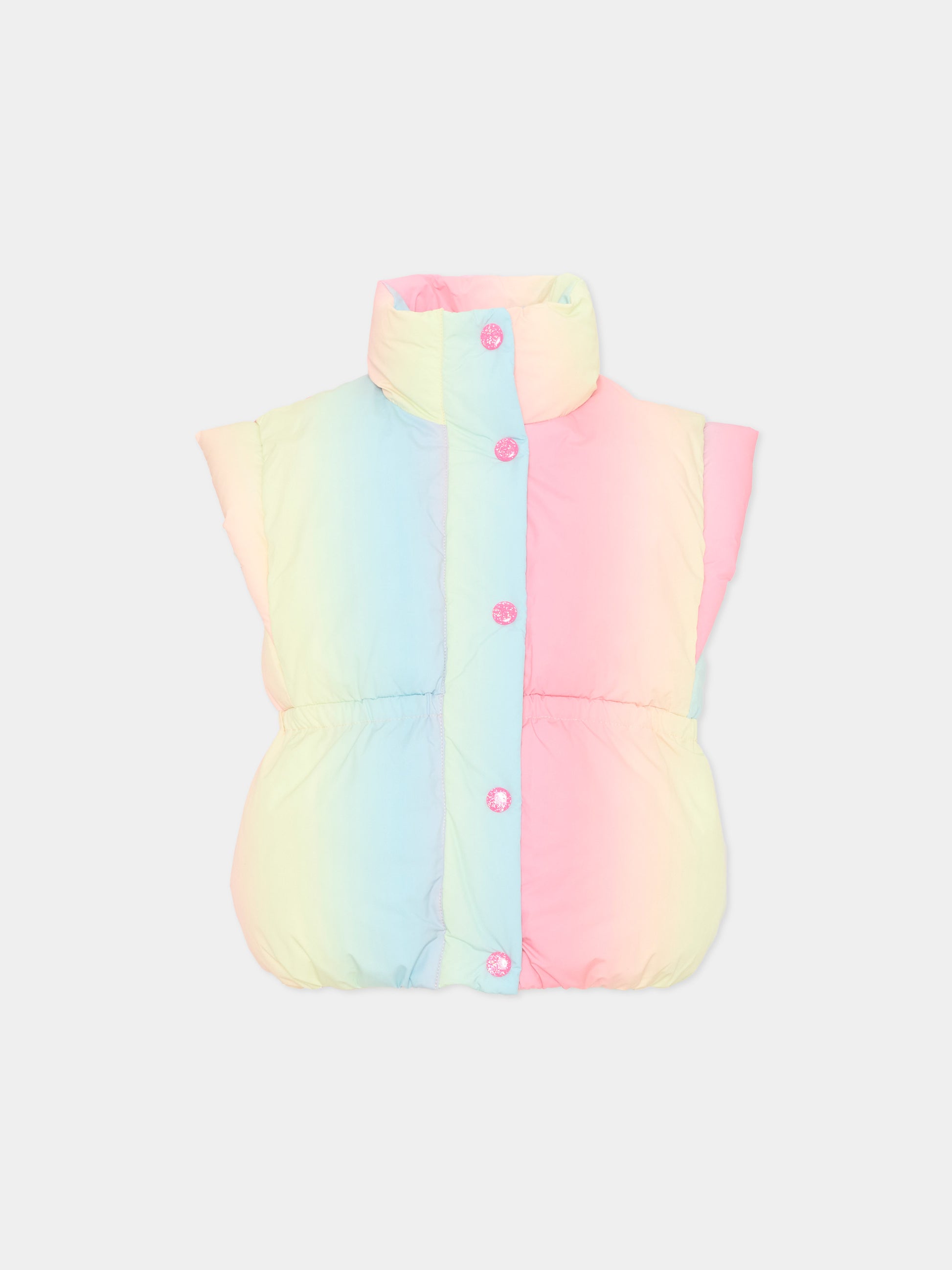 Gilet multicolor per bambina,Billieblush,U22603 Z41