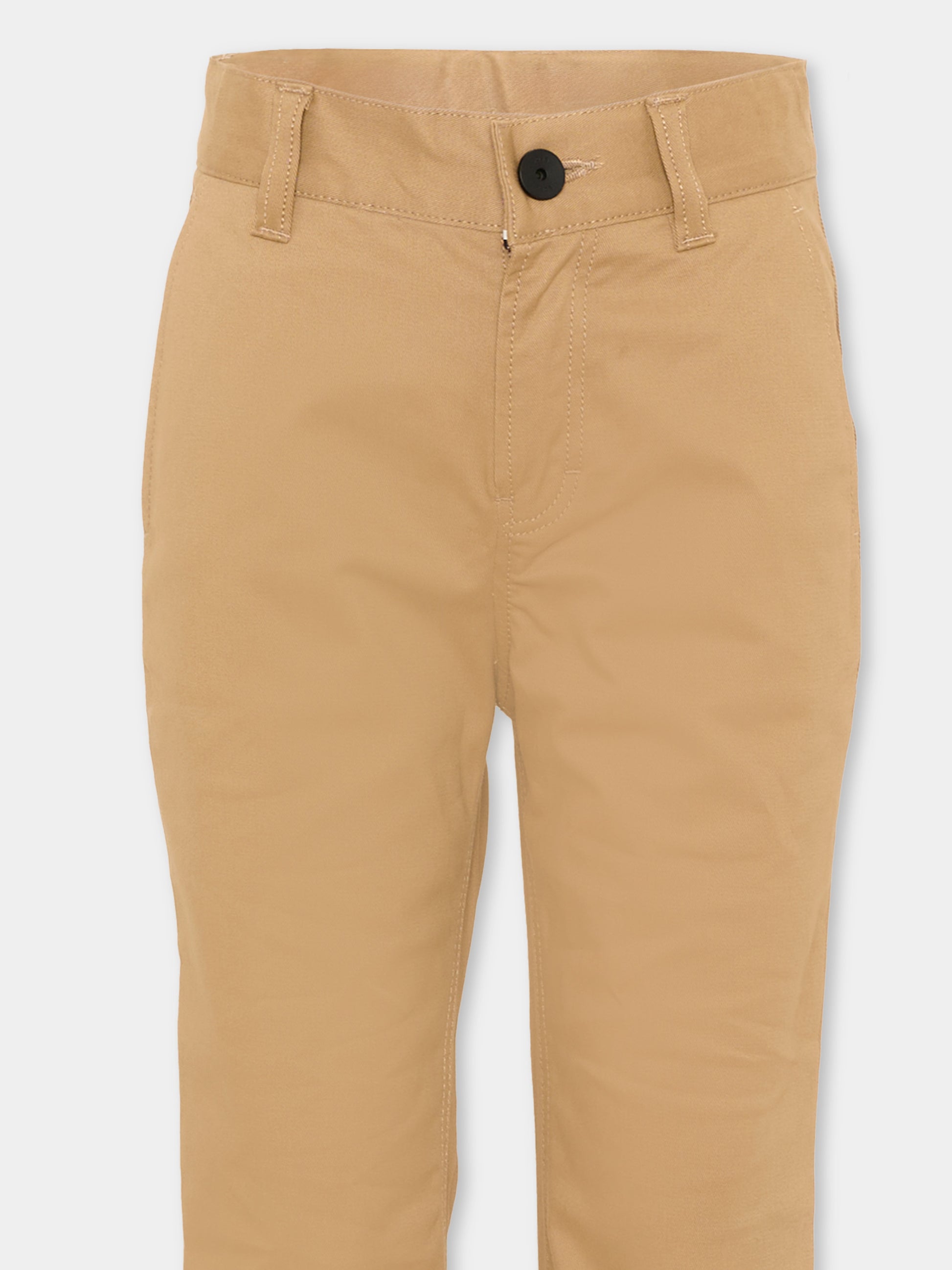 Pantalone beige per bambino,Boss,J52685 269