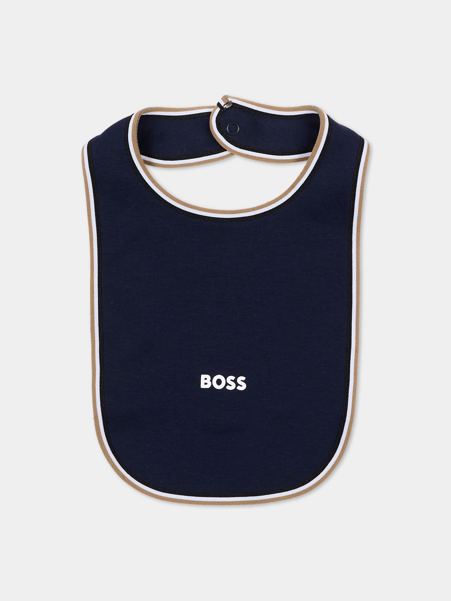 Set Tutine blu per neonato con logo,Boss,J53292 849
