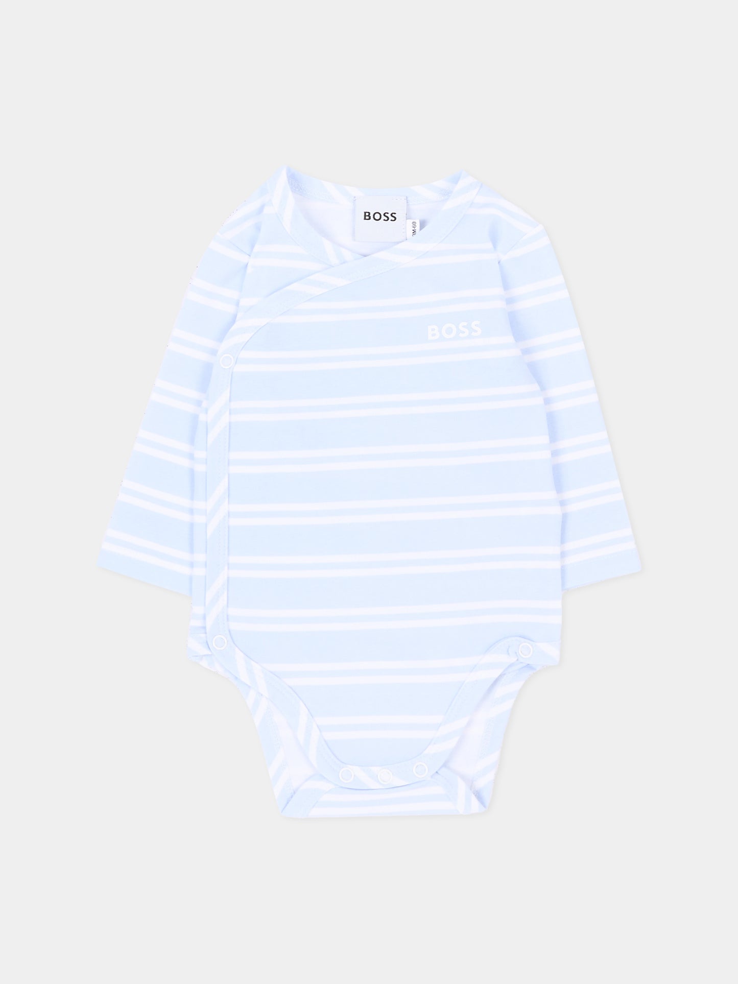 Body multicolor per neonato con logo,Boss,J53315 771