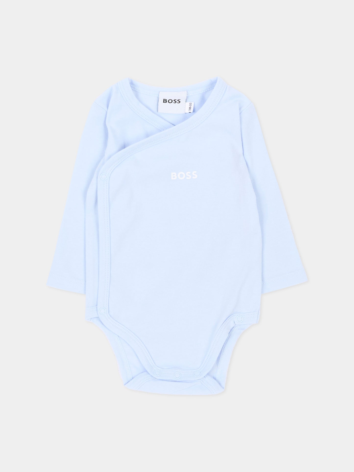 Body multicolor per neonato con logo,Boss,J53315 771