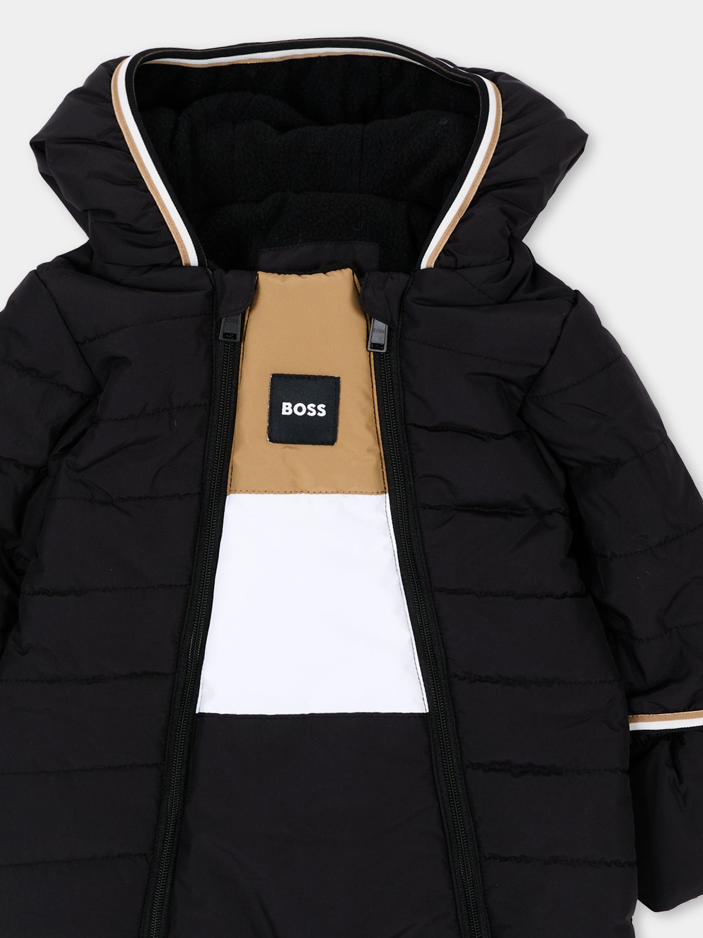 Piumino per neonato con logo,Boss,J53318 09B