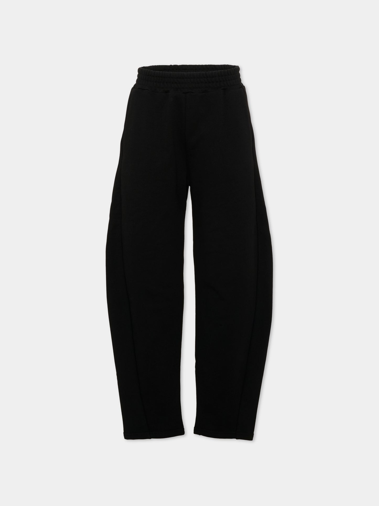 Pantaloni sportivi neri per bambina con logo,Givenchy Kids,H31336 09B