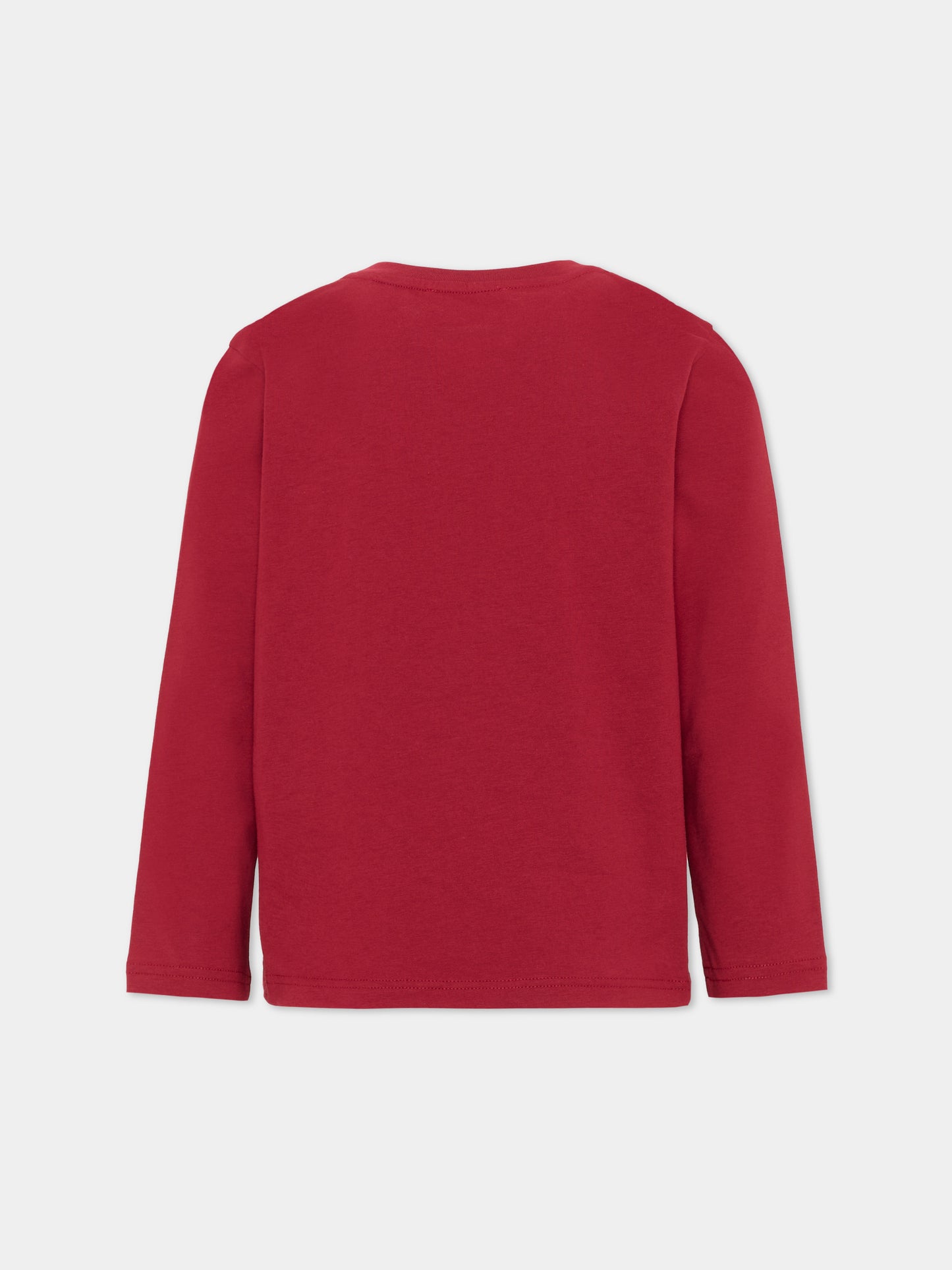 T-shirt rossa per bambino con logo,Givenchy Kids,H31347 96D