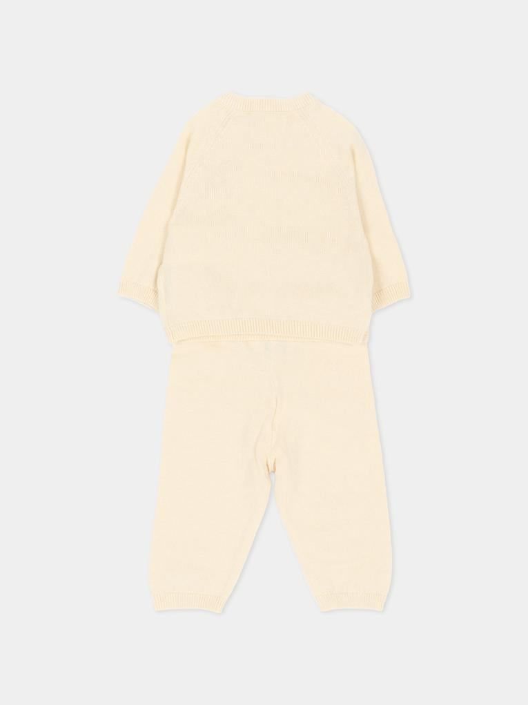 Completo nascita beige per neonati,Givenchy Kids,H31563 21K