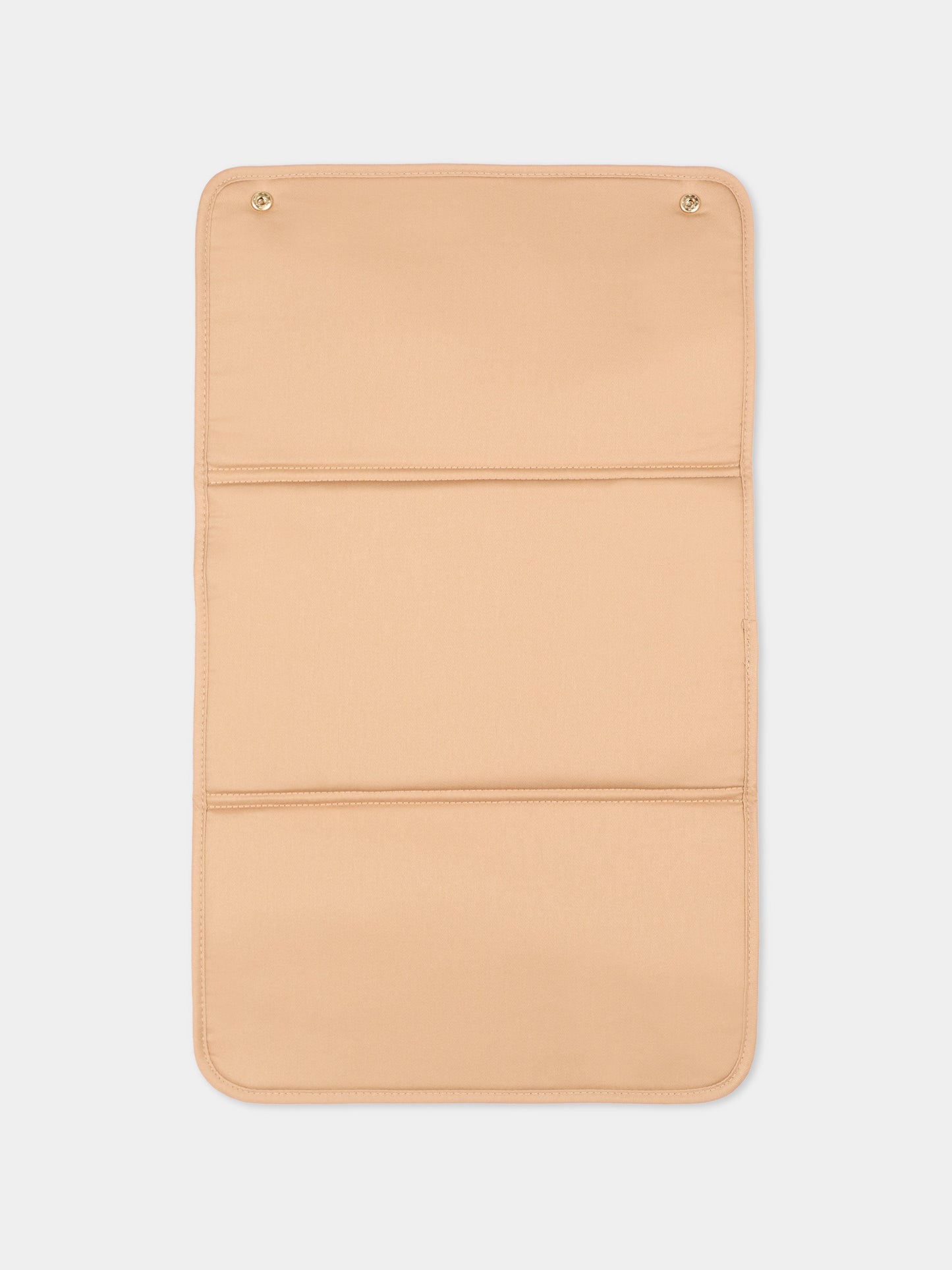 Borsa mamma beige per neonati con logo,Chloé Kids,C21388 Z67