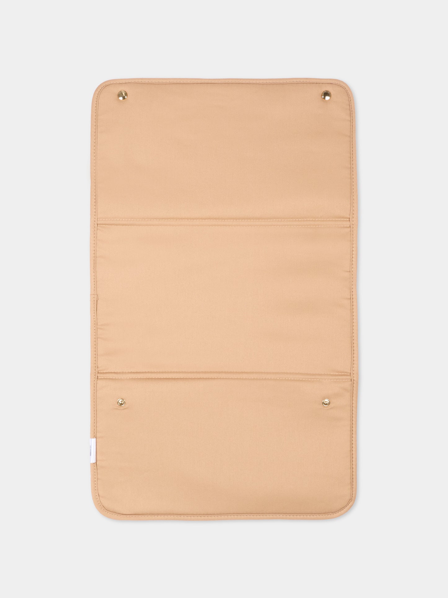 Borsa mamma beige per neonati con logo,Chloé Kids,C21388 Z67