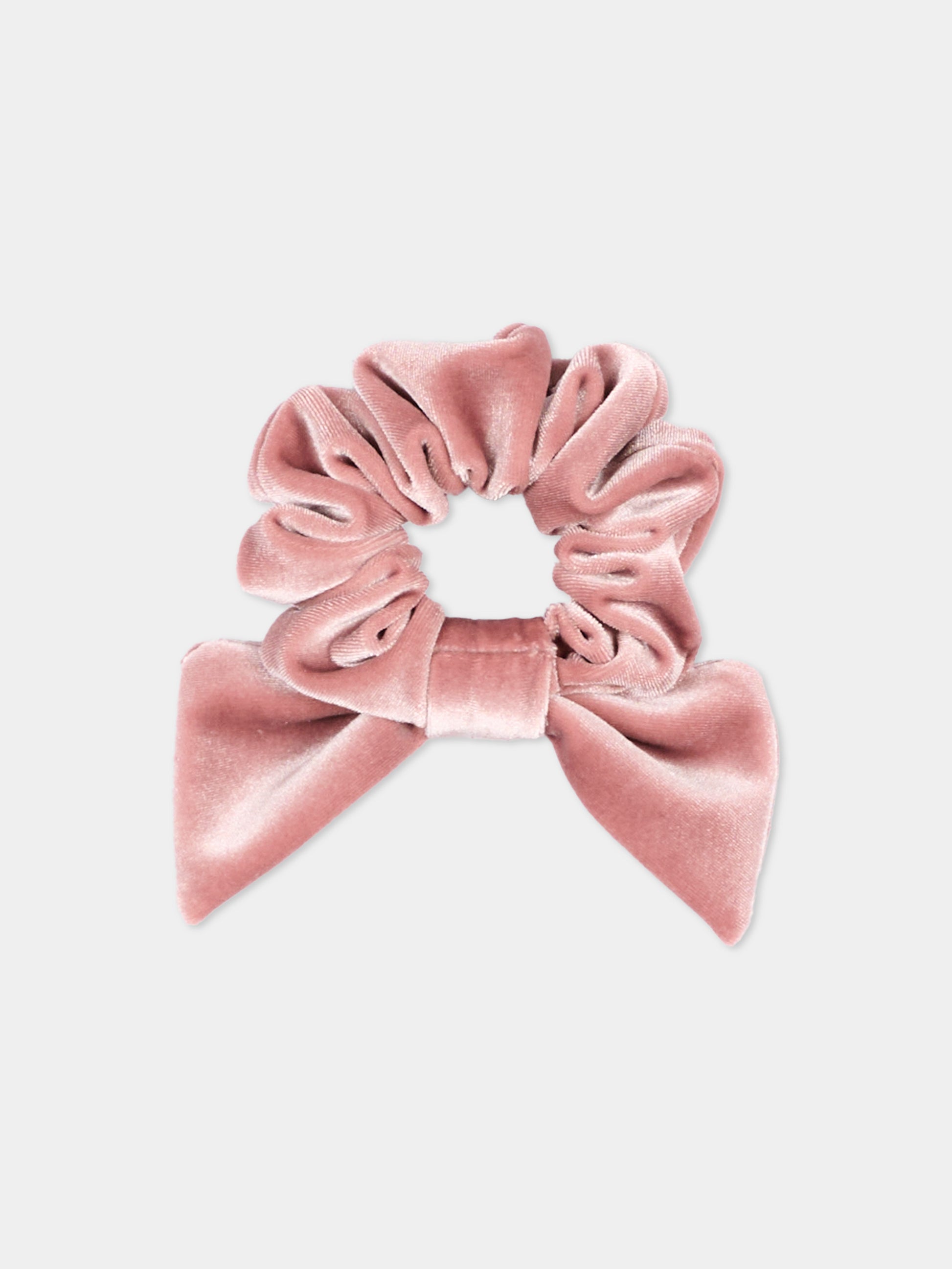 Elastico rosa per bambina con fiocco,Chloé Kids,C21391 48W
