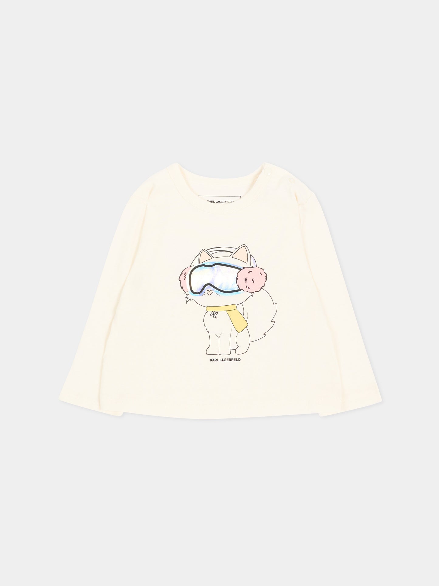 Completo sportivo rosa per neonata con logo,Karl Lagerfeld Kids,Z31293 47U