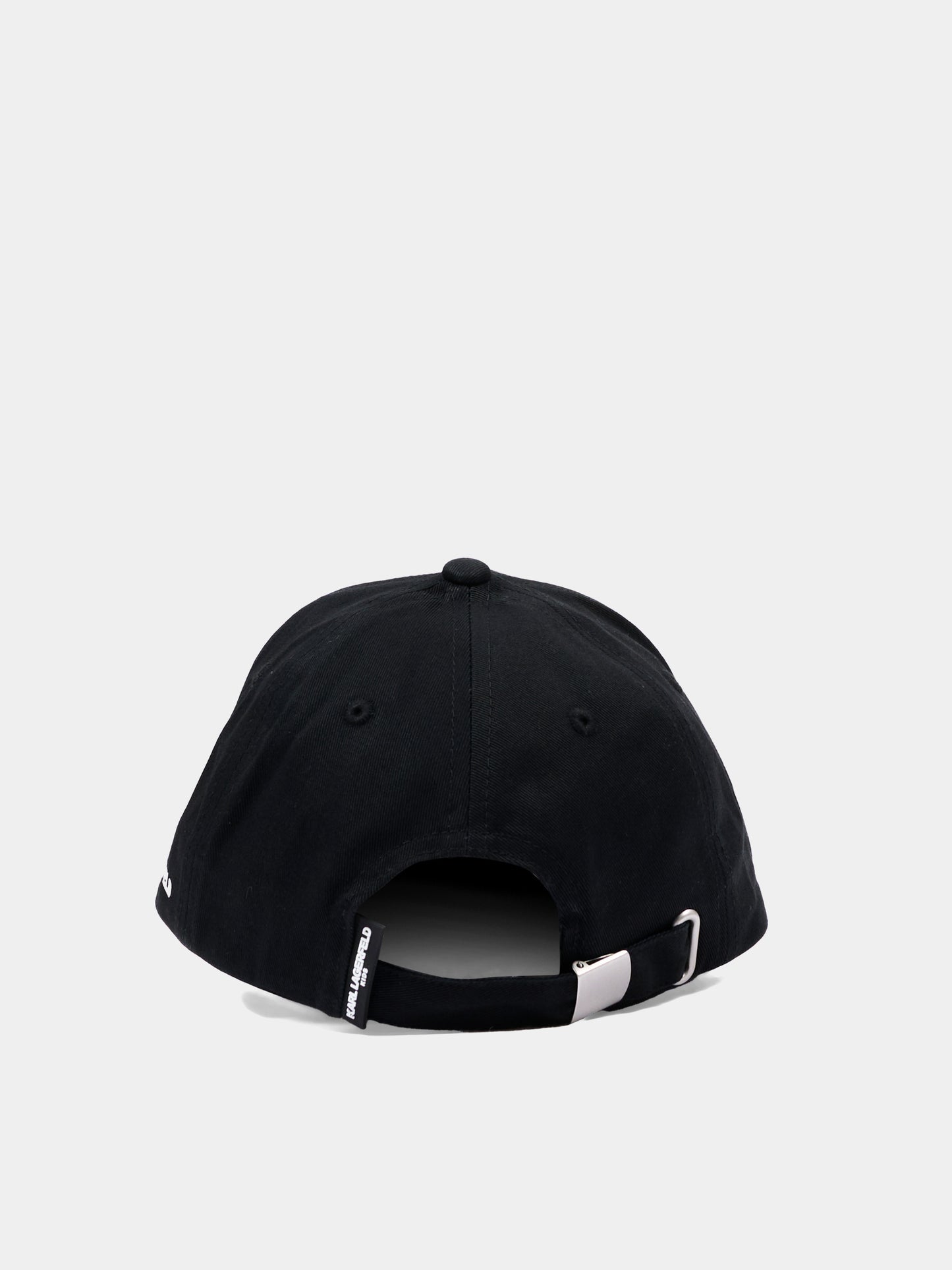 Cappello con visiera nero per bambino con logo,Karl Lagerfeld Kids,Z31444 09B