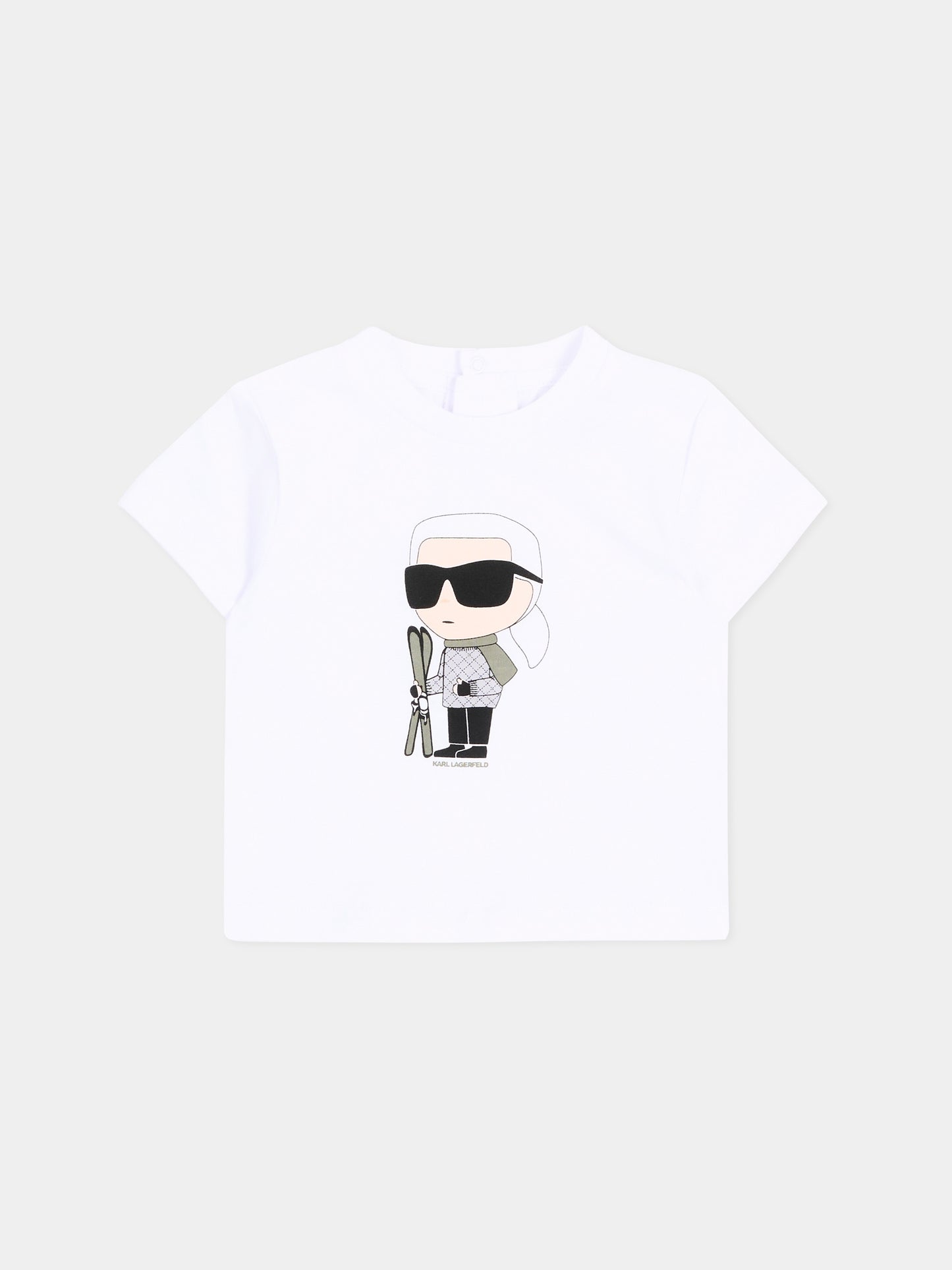 Completo sportivo multicolor per neonato con logo,Karl Lagerfeld Kids,Z31492 U60