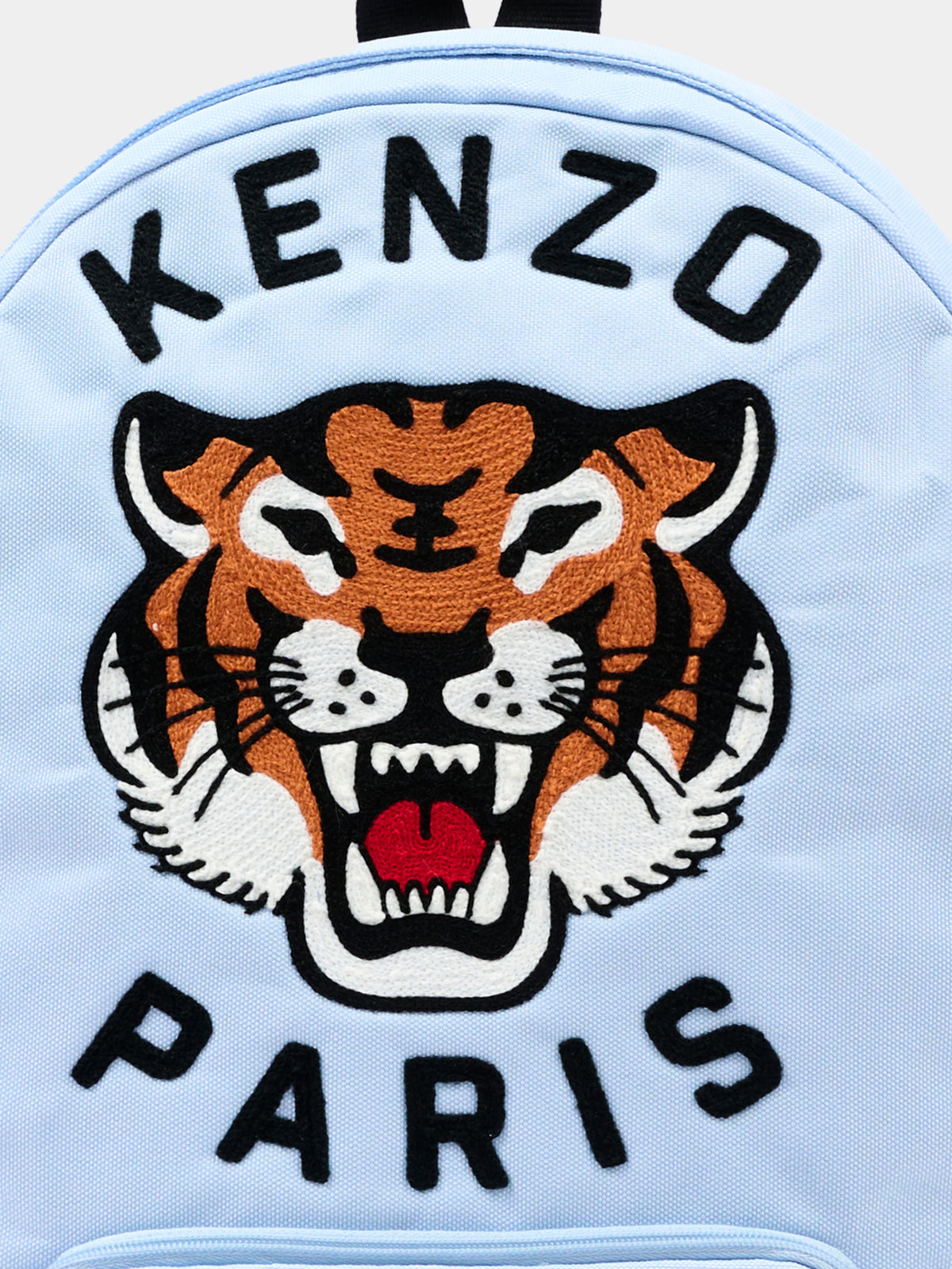 Zaino azzurro per bambino con logo,Kenzo Kids,K62154 77E