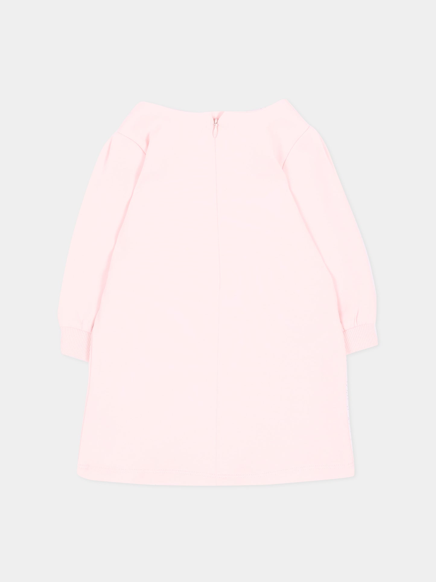 Vestito a manica lunga rosa stampa,Marc Jacobs,W61071 43M