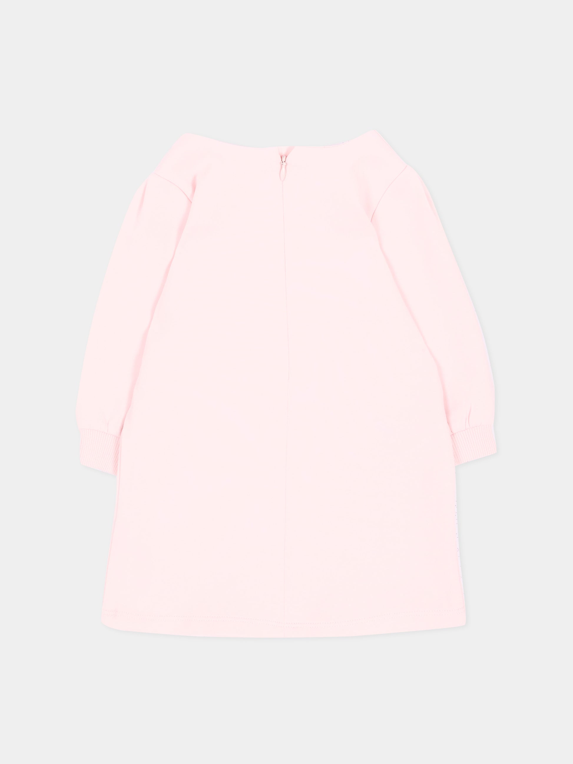 Vestito a manica lunga rosa stampa,Marc Jacobs,W61071 43M