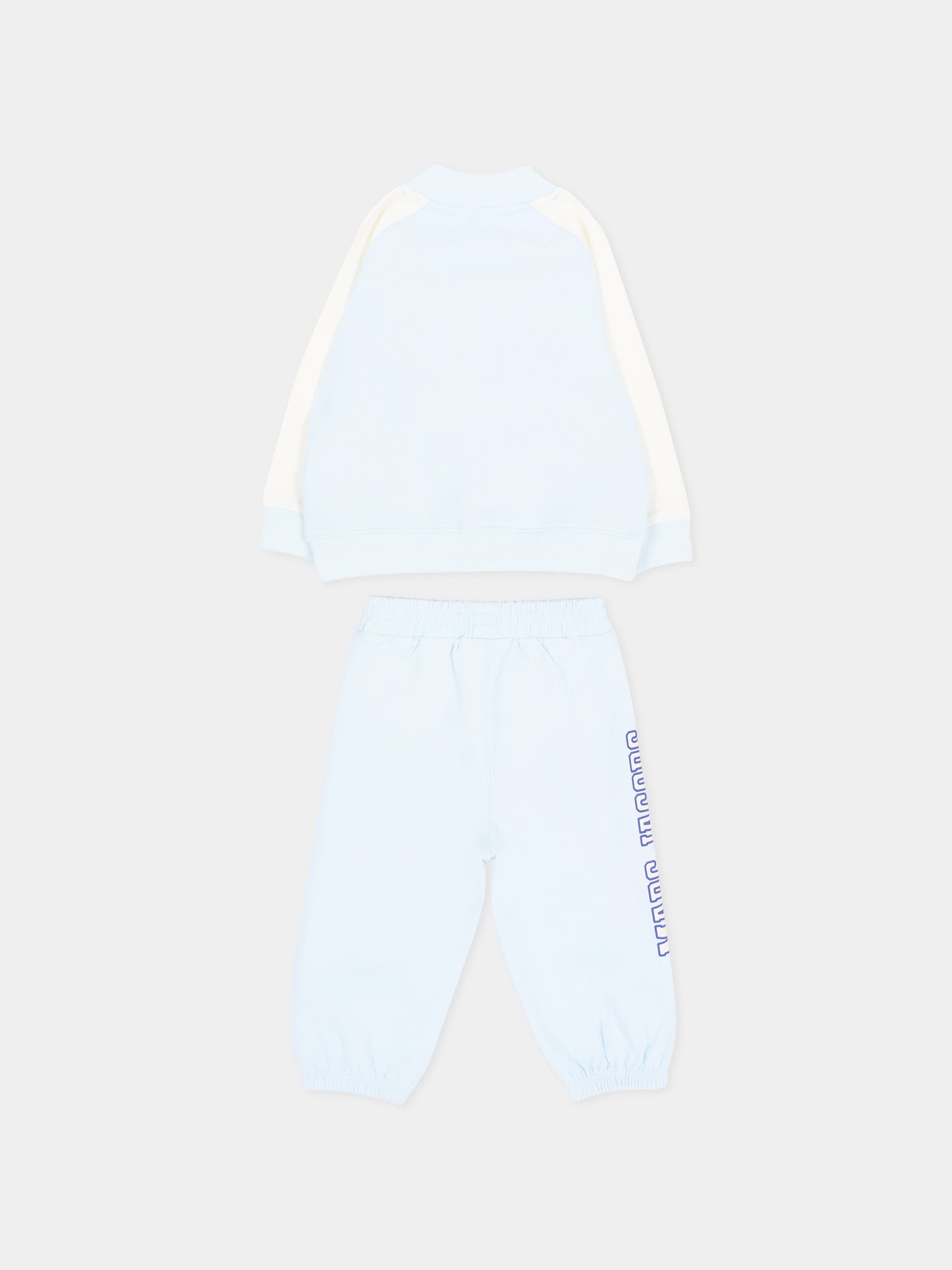 Completo sportivo lungo azzurro con logo,Marc Jacobs,W61078 77X
