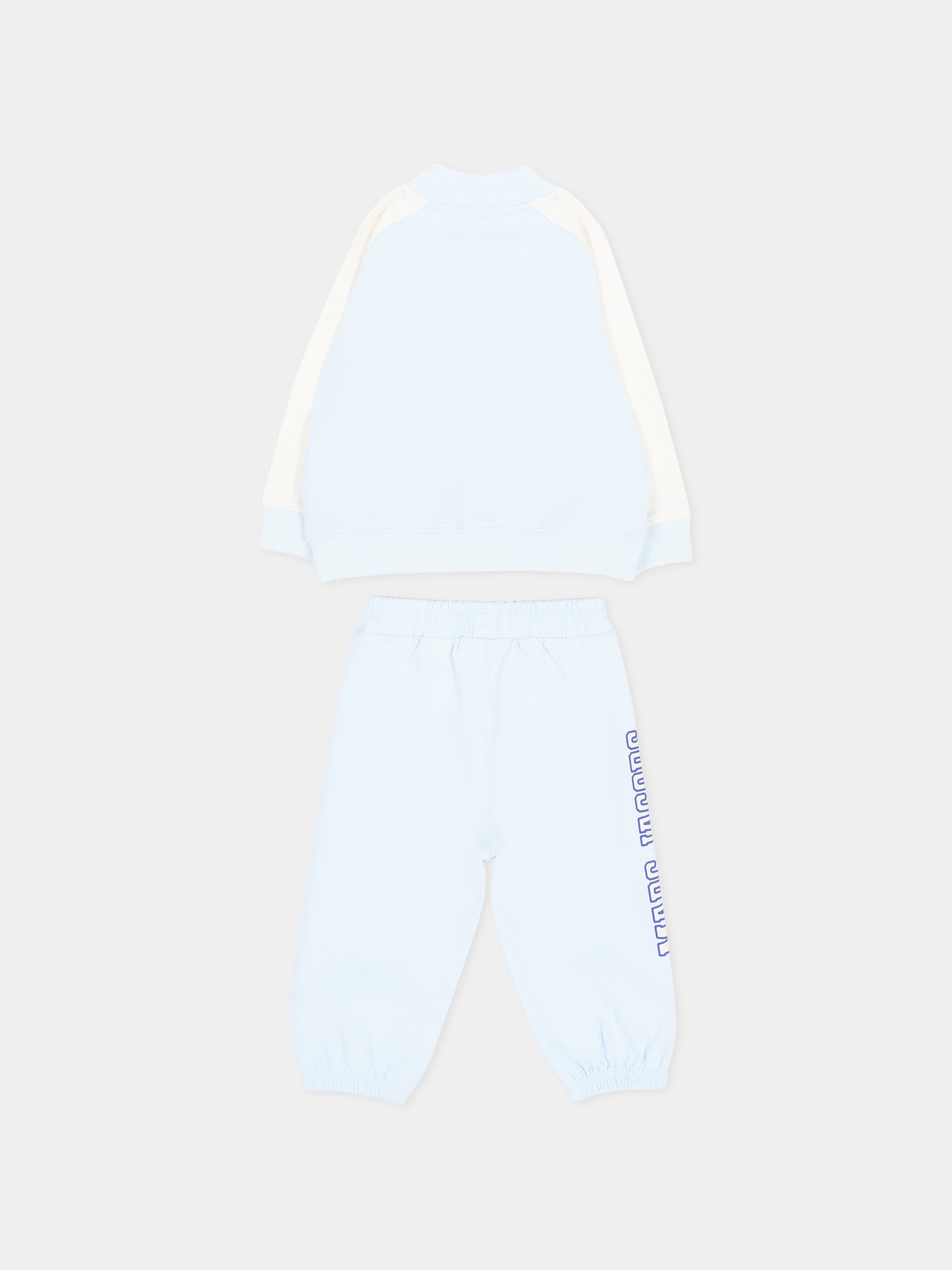 Completo sportivo lungo azzurro con logo,Marc Jacobs,W61078 77X