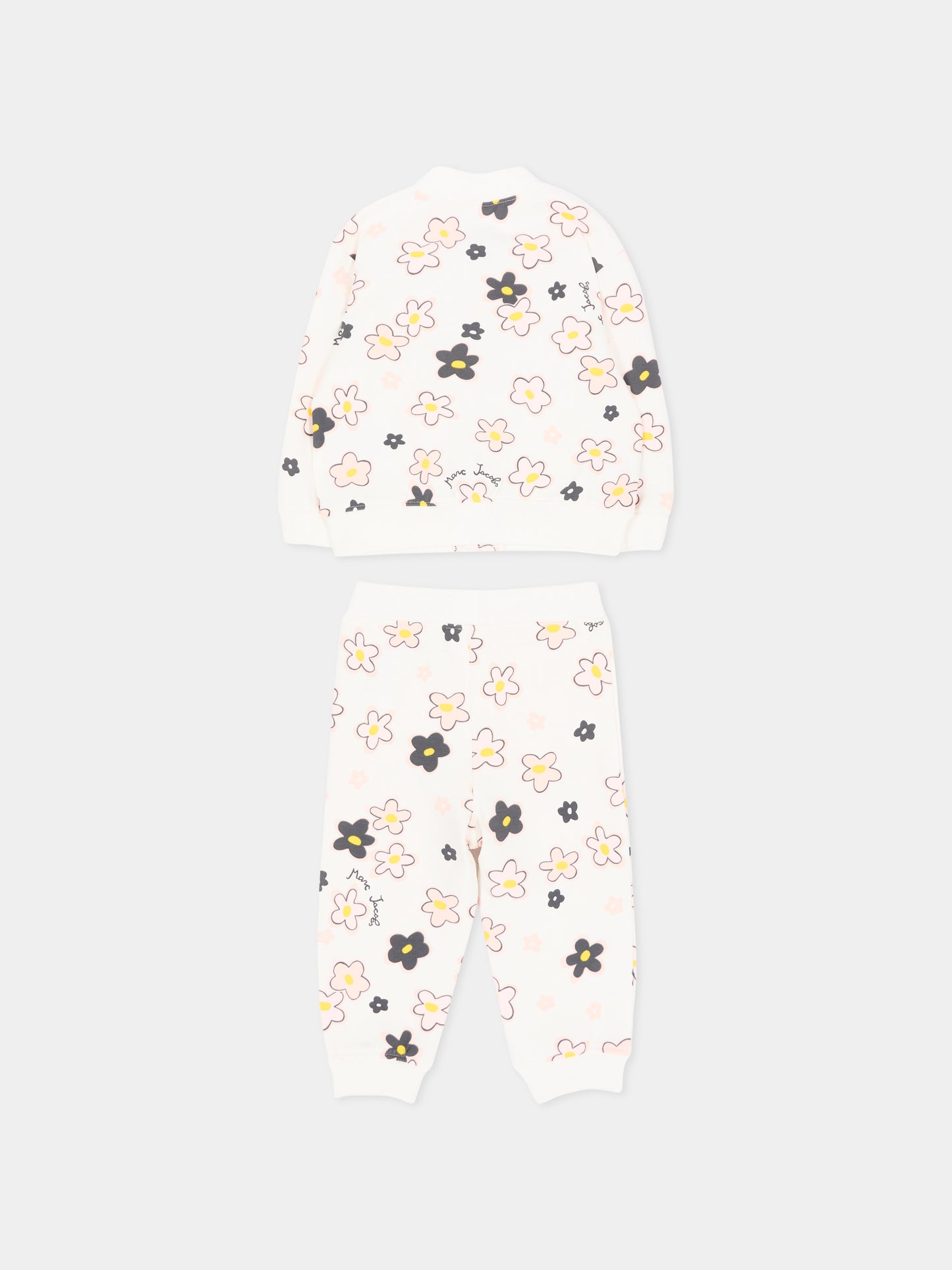 Completo sportivo lungo avorio floreale,Marc Jacobs,W61079 182