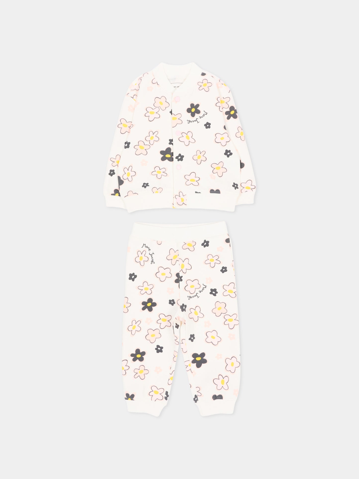 Completo sportivo lungo avorio floreale,Marc Jacobs,W61079 182