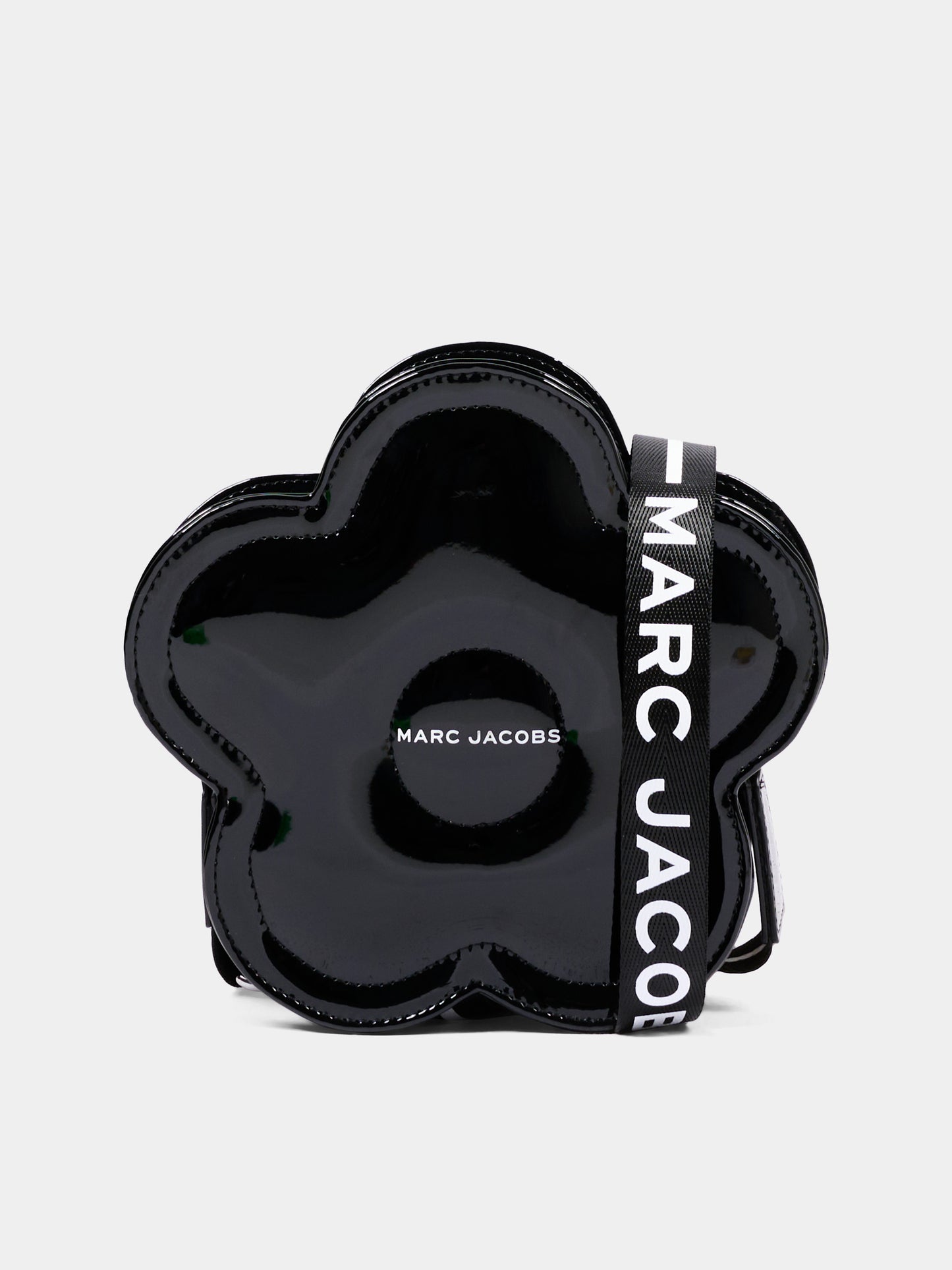 Borsa nera per bambina a fiore,Marc Jacobs,W61090 09B