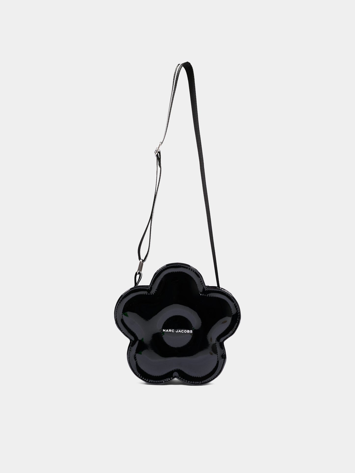 Borsa nera per bambina a fiore,Marc Jacobs,W61090 09B