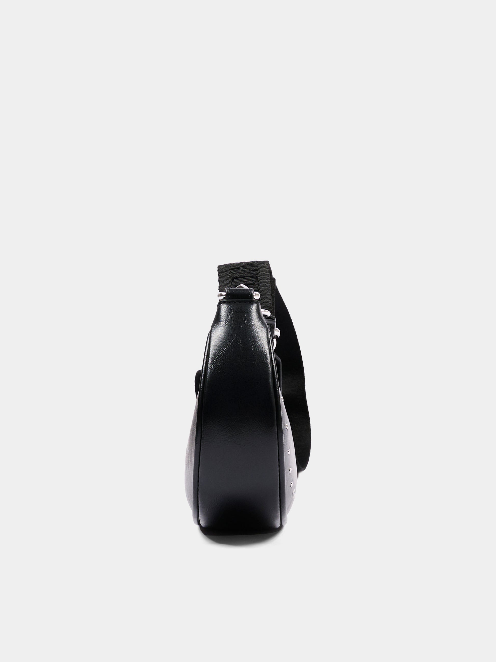 Borsa casual nera per bambina con borchie,Zadig & Voltaire Kids,X60880 09B