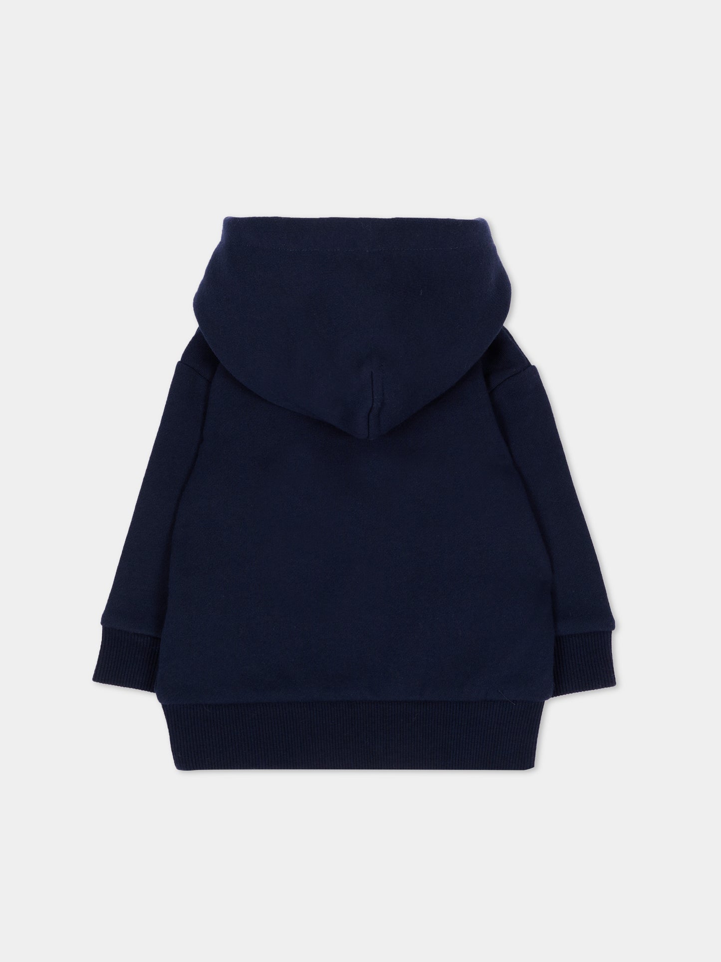 Felpa con cappuccio blu per neonato,Timberland,T61034 849