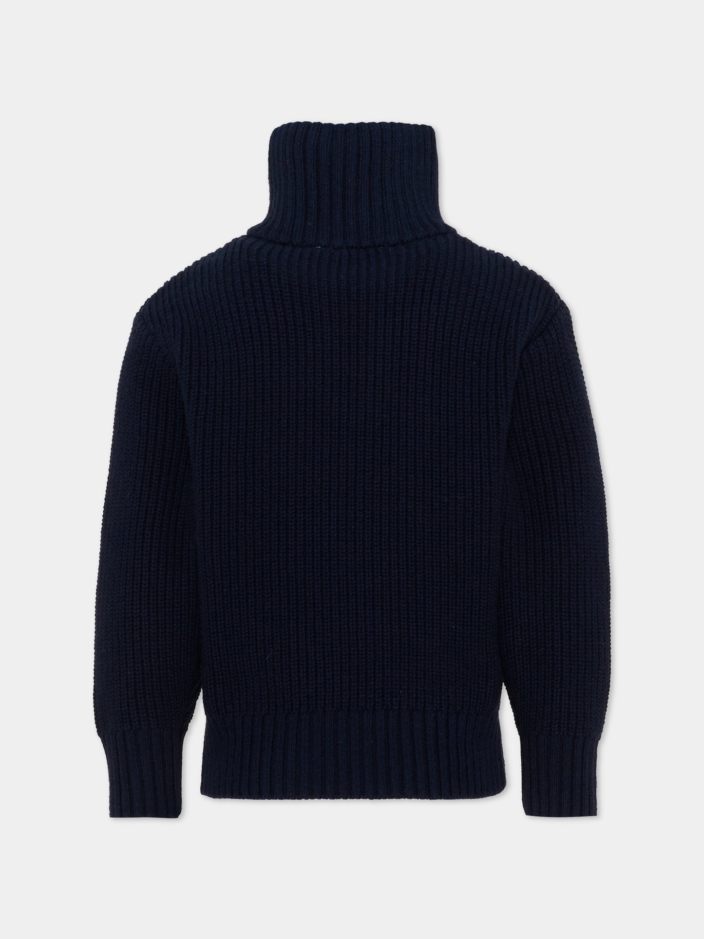 Maglione blu per bambino con zip,Timberland,T61082 849