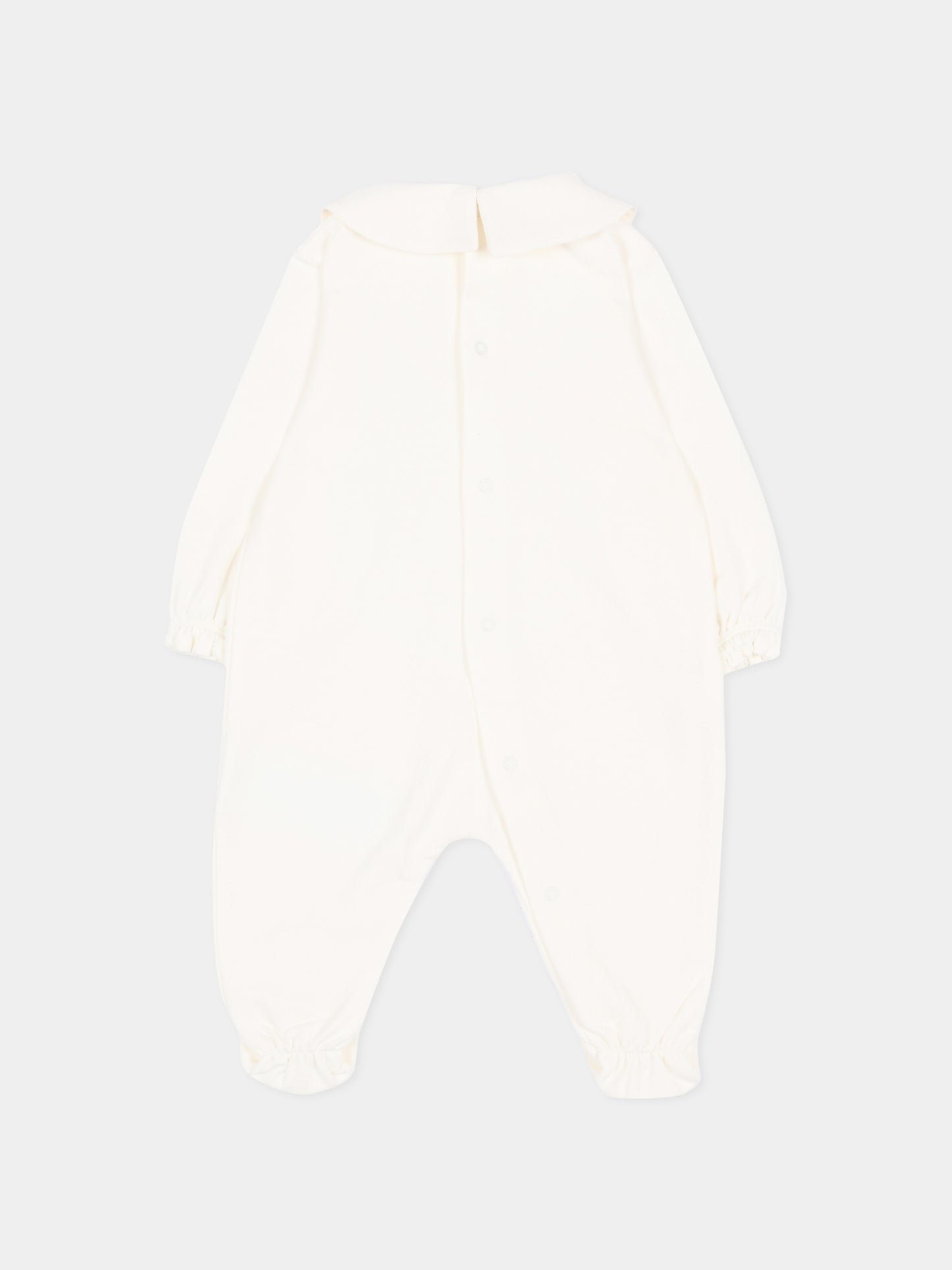 Set tutine avorio per neonata con Teddy Bear,Moschino Kids,MDY01C LDA63 10063