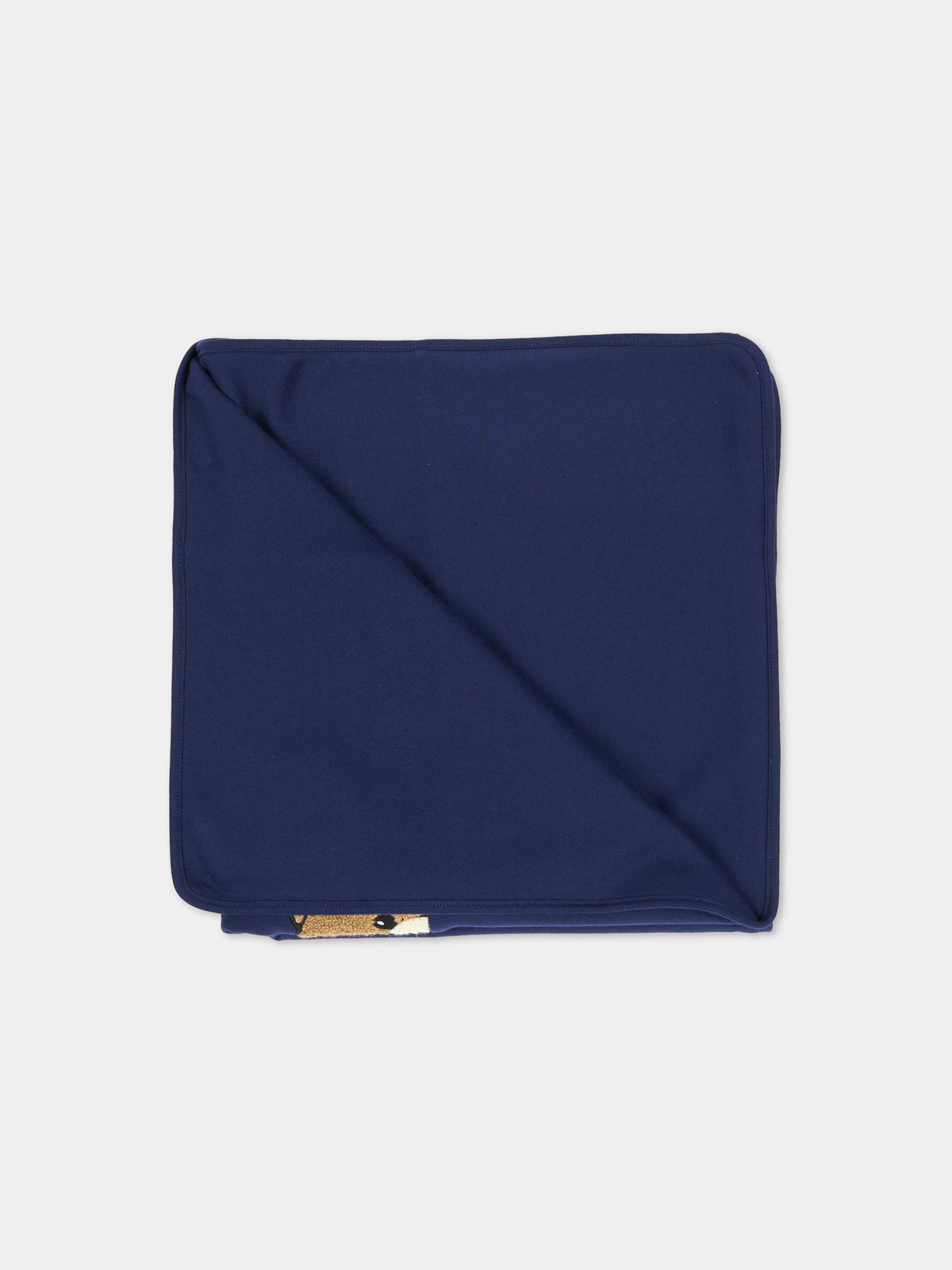 Coperta blu per neonati con Teddy Bear,Moschino Kids,MUB00N LCA93 40016