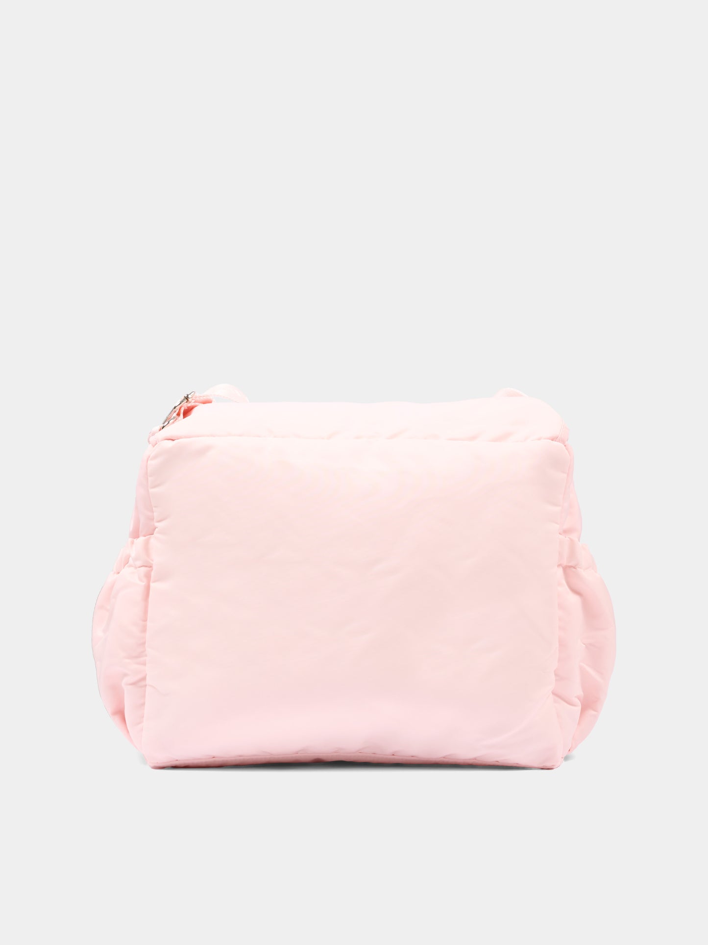 Borsa mamma rosa per neonata con logo,Moschino Kids,MUX05Y L3AC5 50209