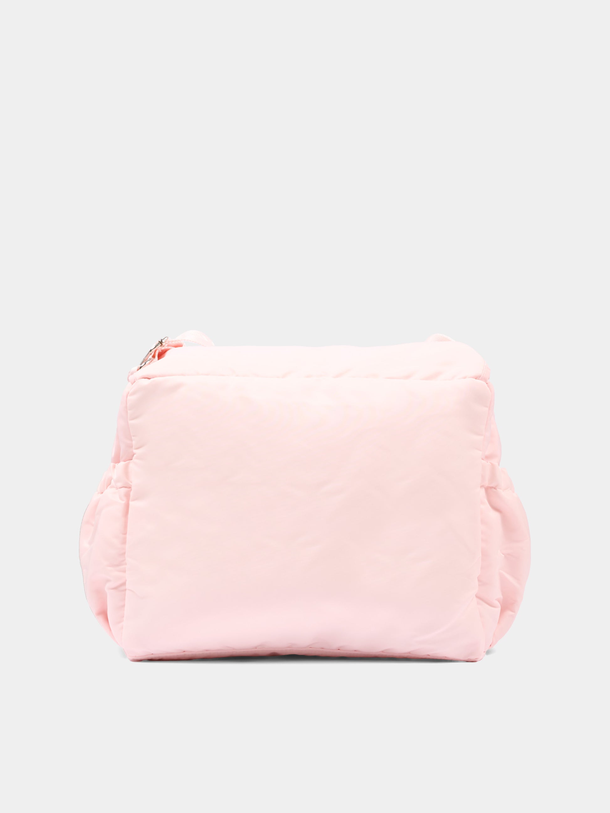 Borsa mamma rosa per neonata con logo,Moschino Kids,MUX05Y L3AC5 50209