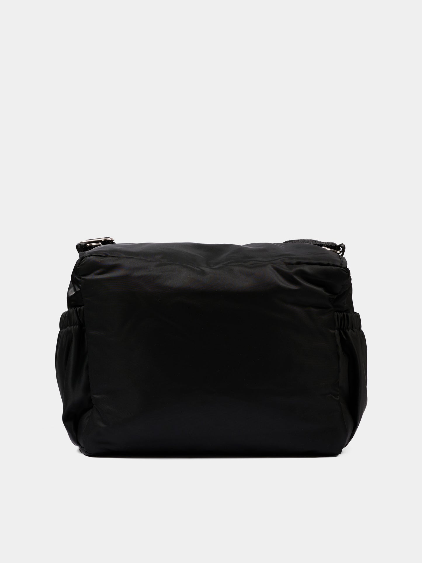 Borsa mamma nera per neonati con logo,Moschino Kids,MUX05Y L3AC5 60100