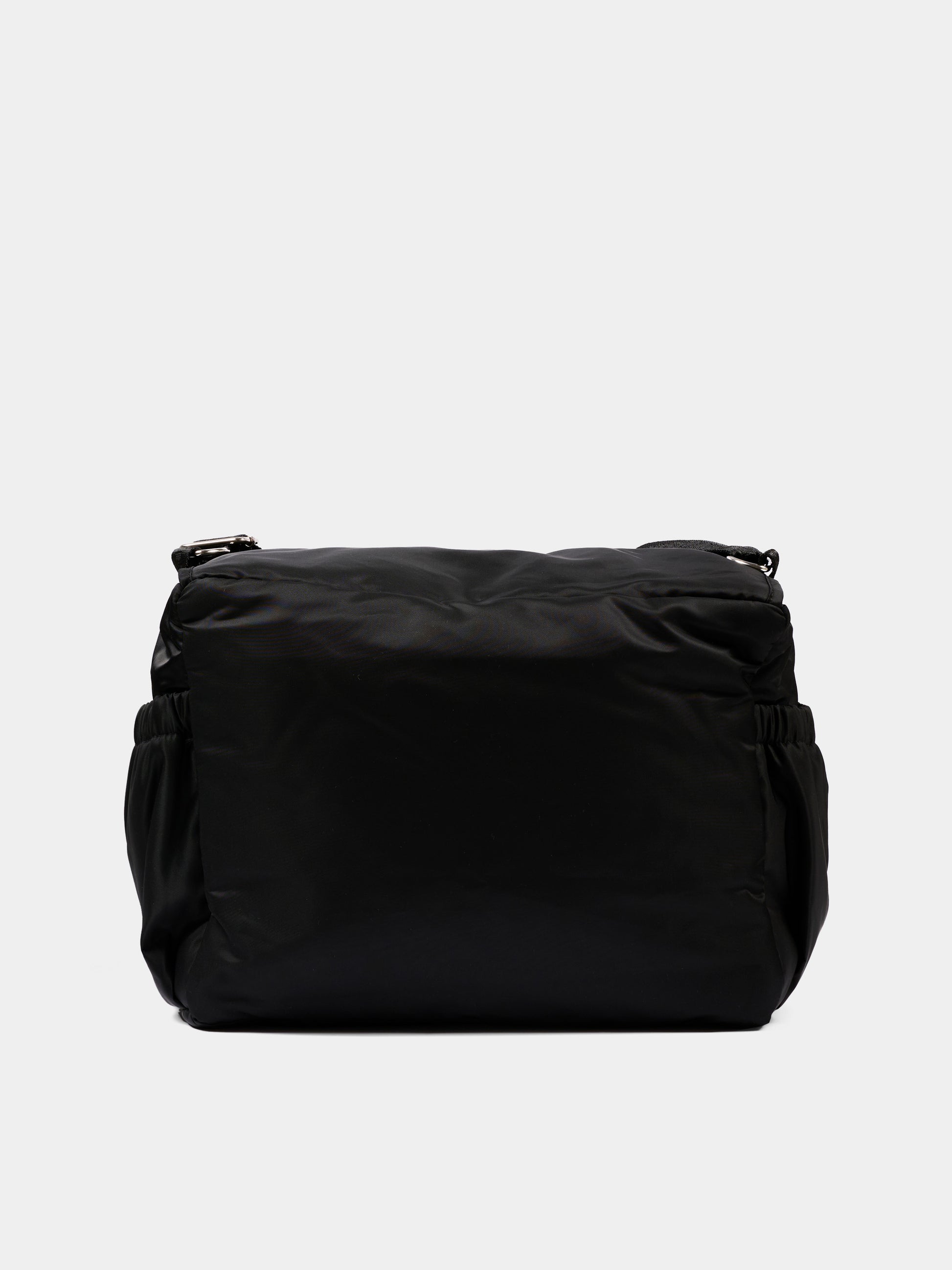 Borsa mamma nera per neonati con logo,Moschino Kids,MUX05Y L3AC5 60100