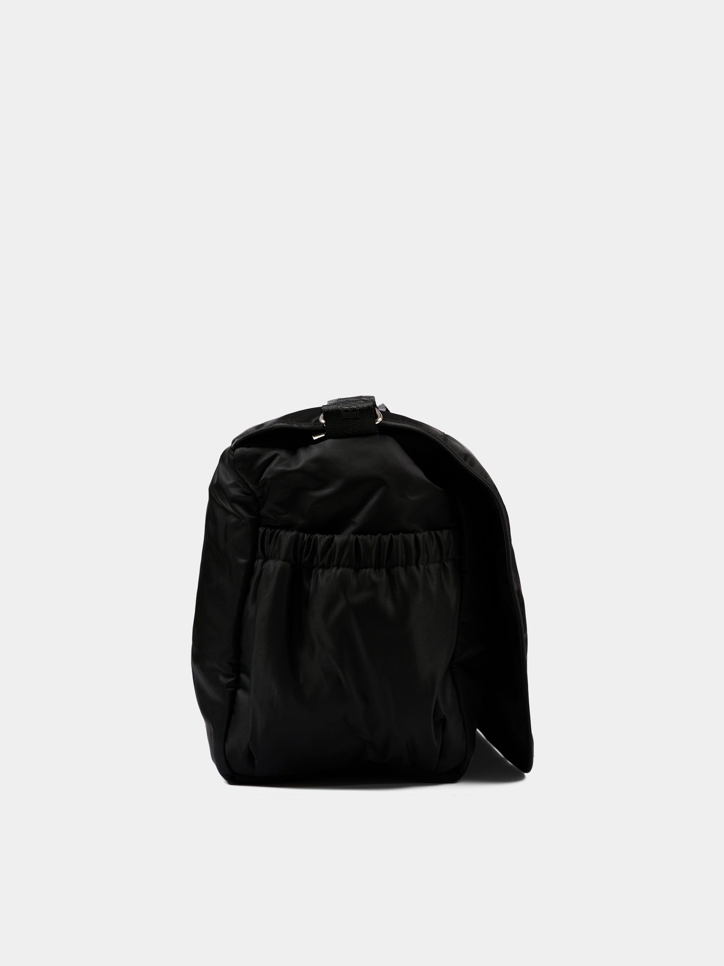 Borsa mamma nera per neonati con logo,Moschino Kids,MUX05Y L3AC5 60100