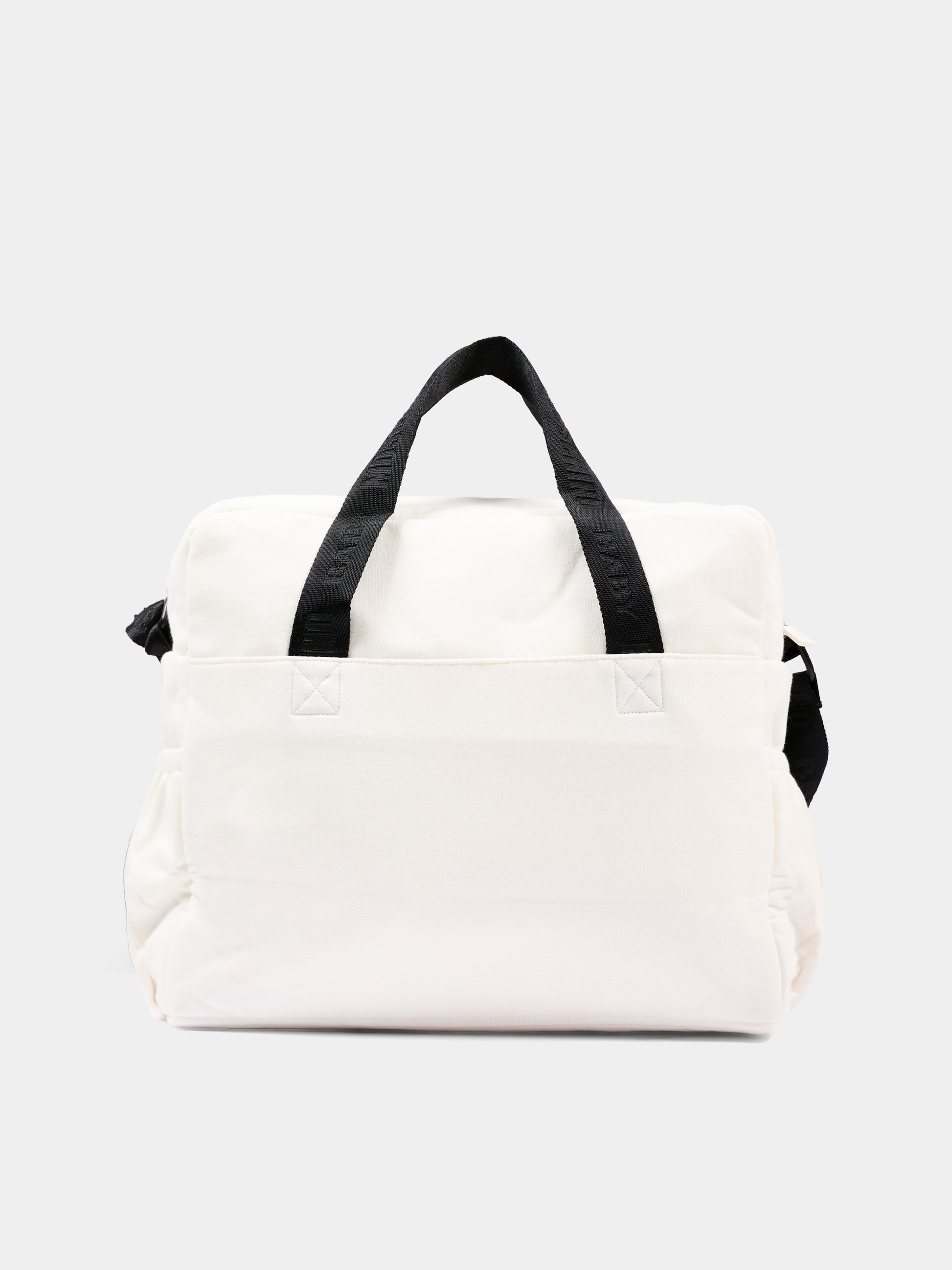 Borsa mamma bianca per neonati con Teddy Bear,Moschino Kids,MUX062 LCA93 10063