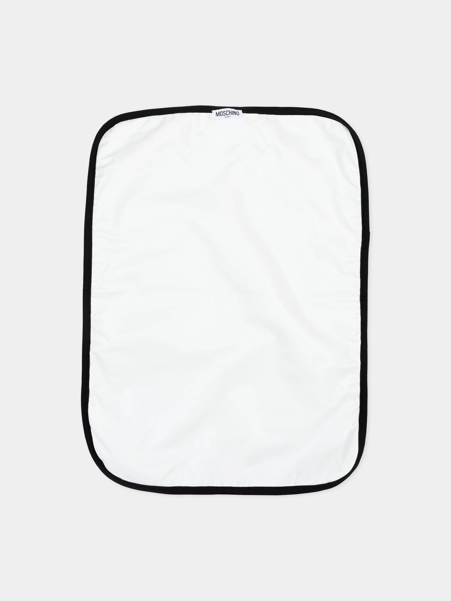 Borsa mamma nera per neonato con logo,Moschino Kids,MUX069 LDA32 60100