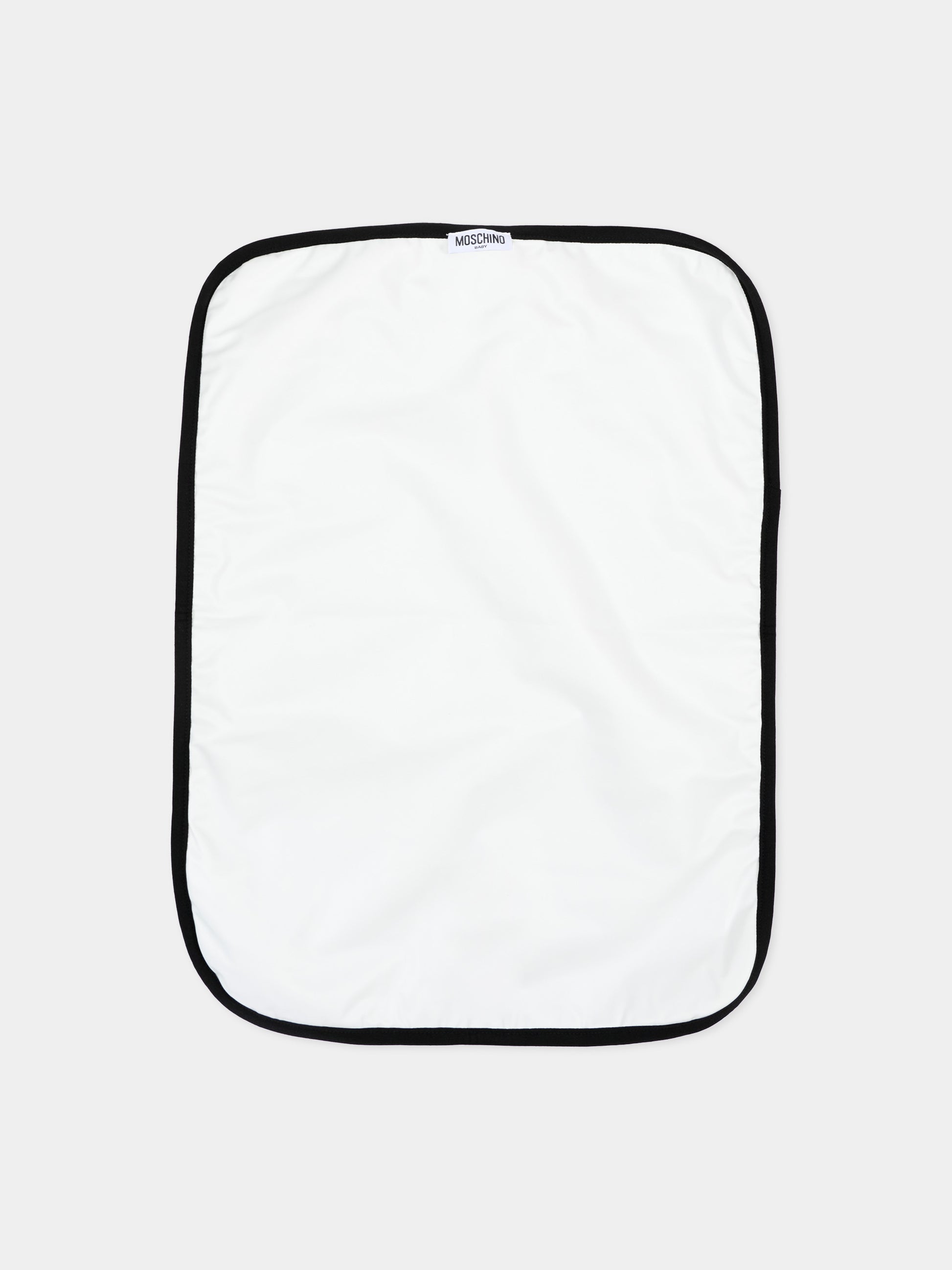 Borsa mamma nera per neonato con logo,Moschino Kids,MUX069 LDA32 60100